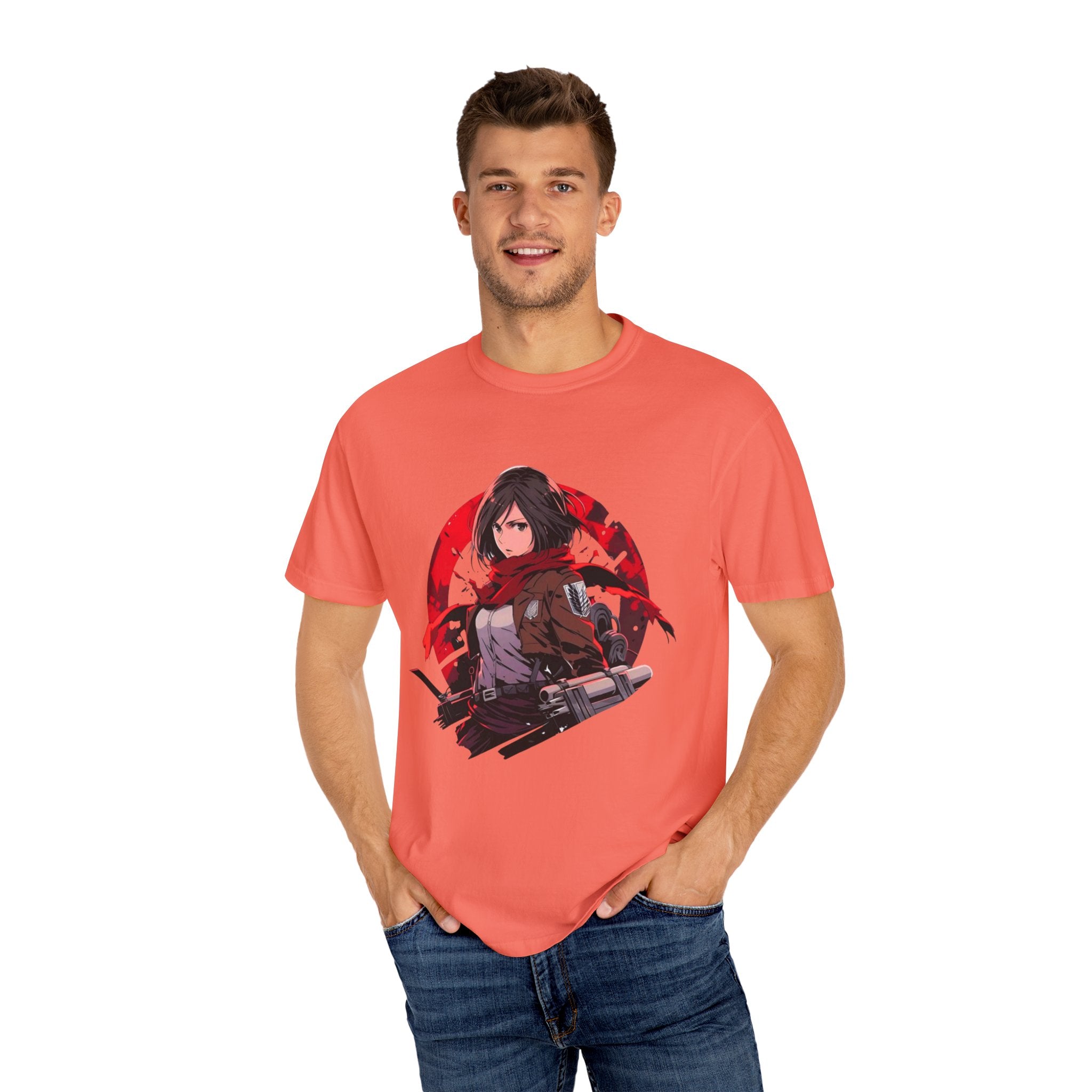 Anime-Inspired Unisex T-Shirt with Graphic Design, Casual Wear, Gift for Fans, Street Style Tee, Unique Graphic Tee