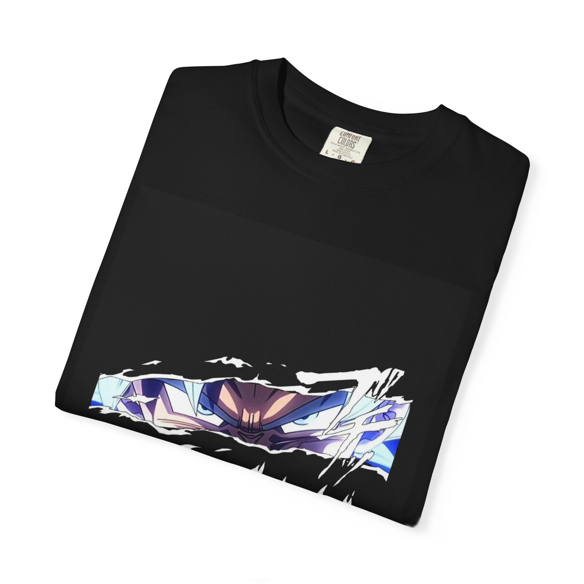 Goku Inspired Unisex Garment-Dyed T-Shirt, Anime Lover Gift, Dragon Ball Z Shirt, Casual Fan Apparel, Cosplay Outfit, Graphic Tee