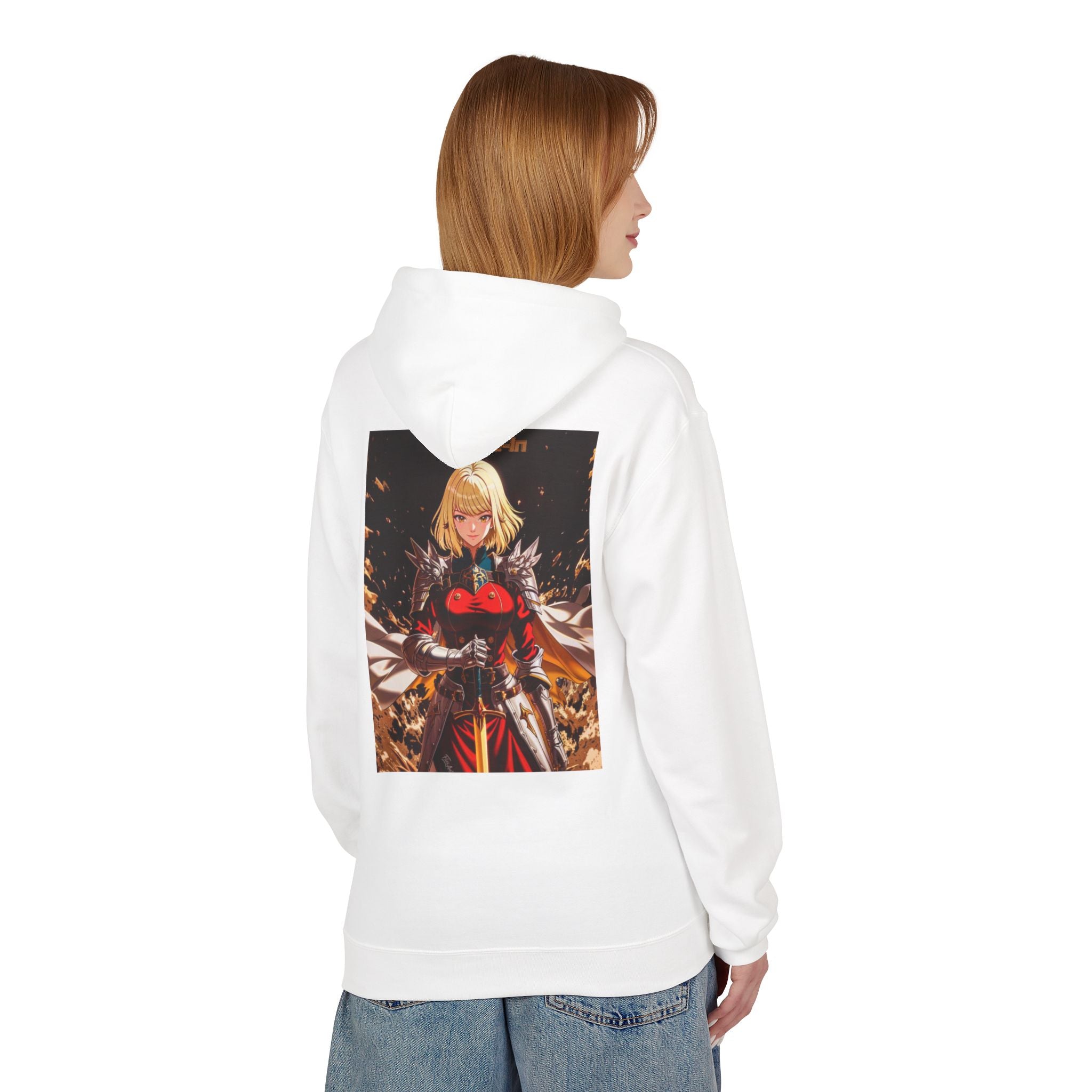 Anime-Inspired Fleece Hoodie with Dynamic Art, Cozy Pullover for Fans, Perfect for Gifts, Casual Wear, Unique Streetwear