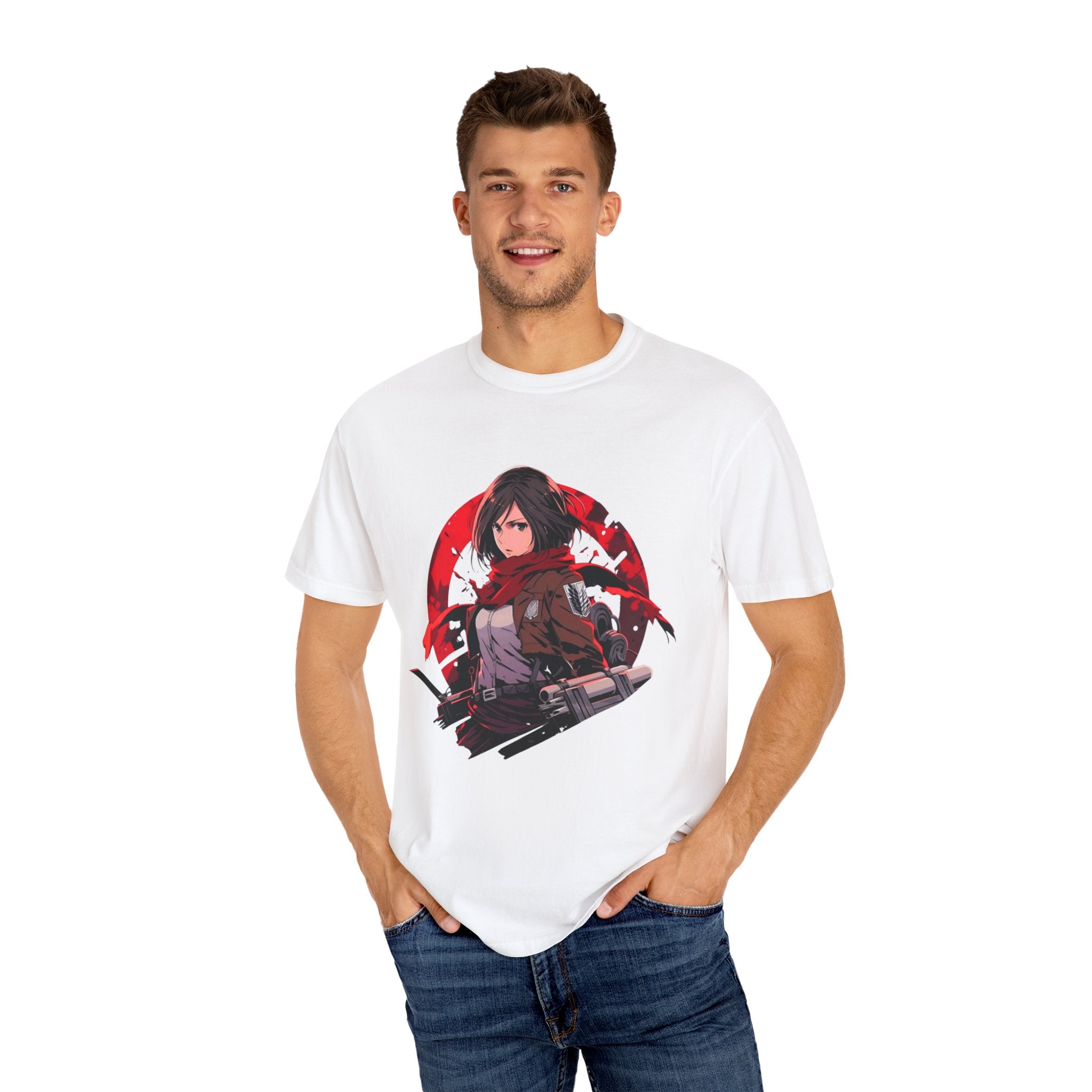 Anime-Inspired Unisex T-Shirt with Graphic Design, Casual Wear, Gift for Fans, Street Style Tee, Unique Graphic Tee