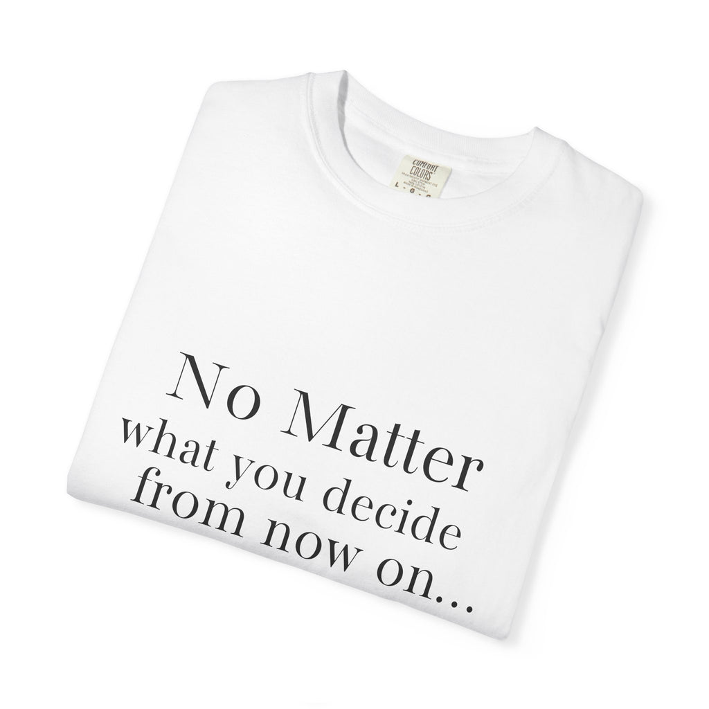 Unisex Love & Art T-Shirt | Gift for Couples, Inspirational Quote Tee, Streetwear Style, Unique Graphic Design Shirt