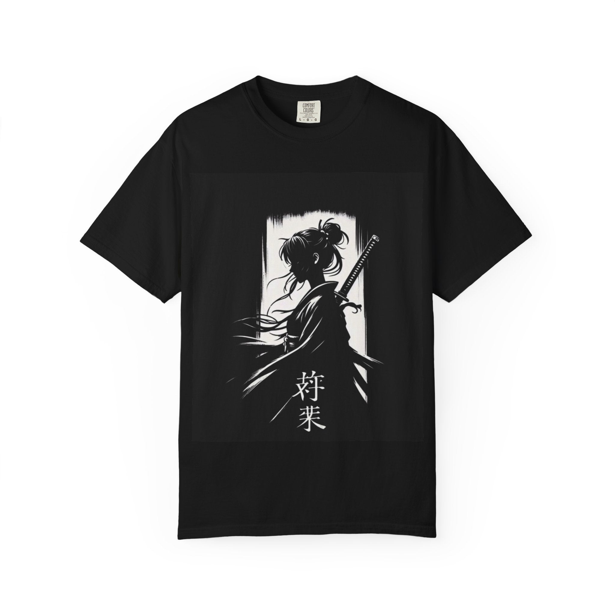Samurai Spirit Unisex T-Shirt | Anime Art Tee, Streetwear, Gift for Her, Gift for Him, Casual Wear, Japanese Culture