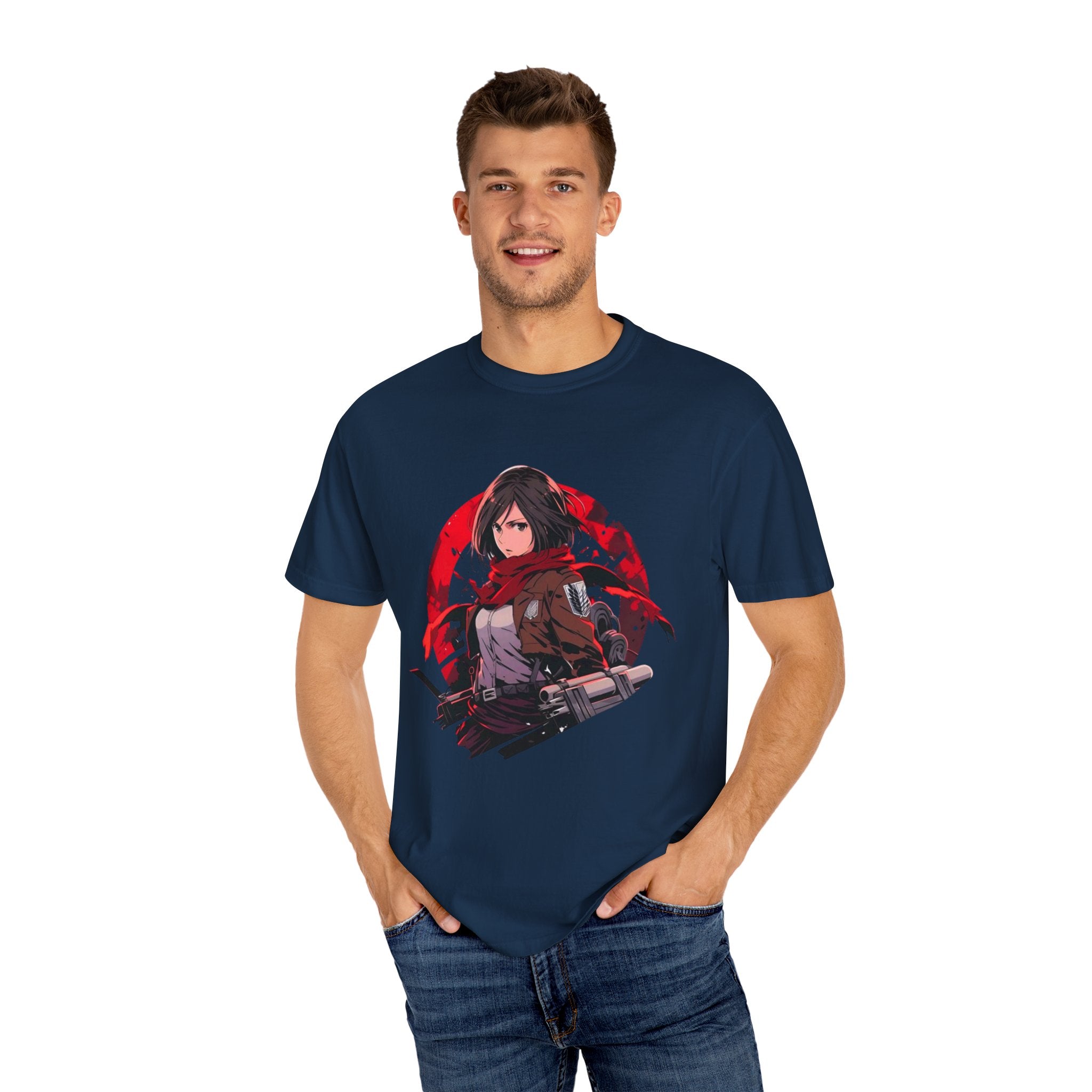 Anime-Inspired Unisex T-Shirt with Graphic Design, Casual Wear, Gift for Fans, Street Style Tee, Unique Graphic Tee