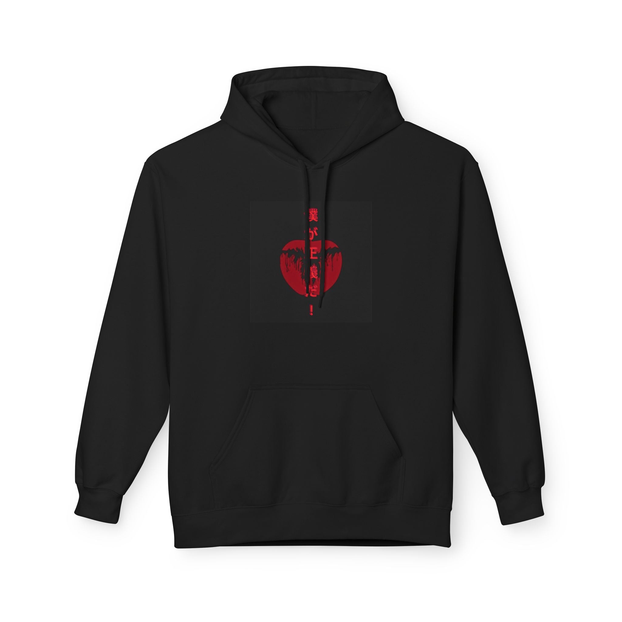 Death Note-Inspired Unisex Hoodie, Anime Apparel, Manga Lover Gift, Cozy Sweatshirt, Casual Streetwear, Unique Graphic Hoodie
