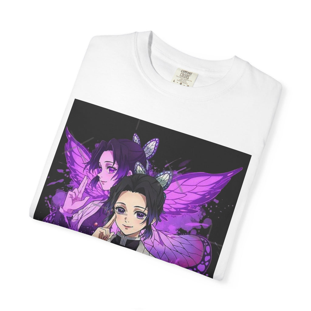 Shinobu-Inspired Unisex T-Shirt, Soft Retro Tee for Anime Lovers, Perfect Gift for Birthdays, Cosplay, Anime Conventions, Fan Merch