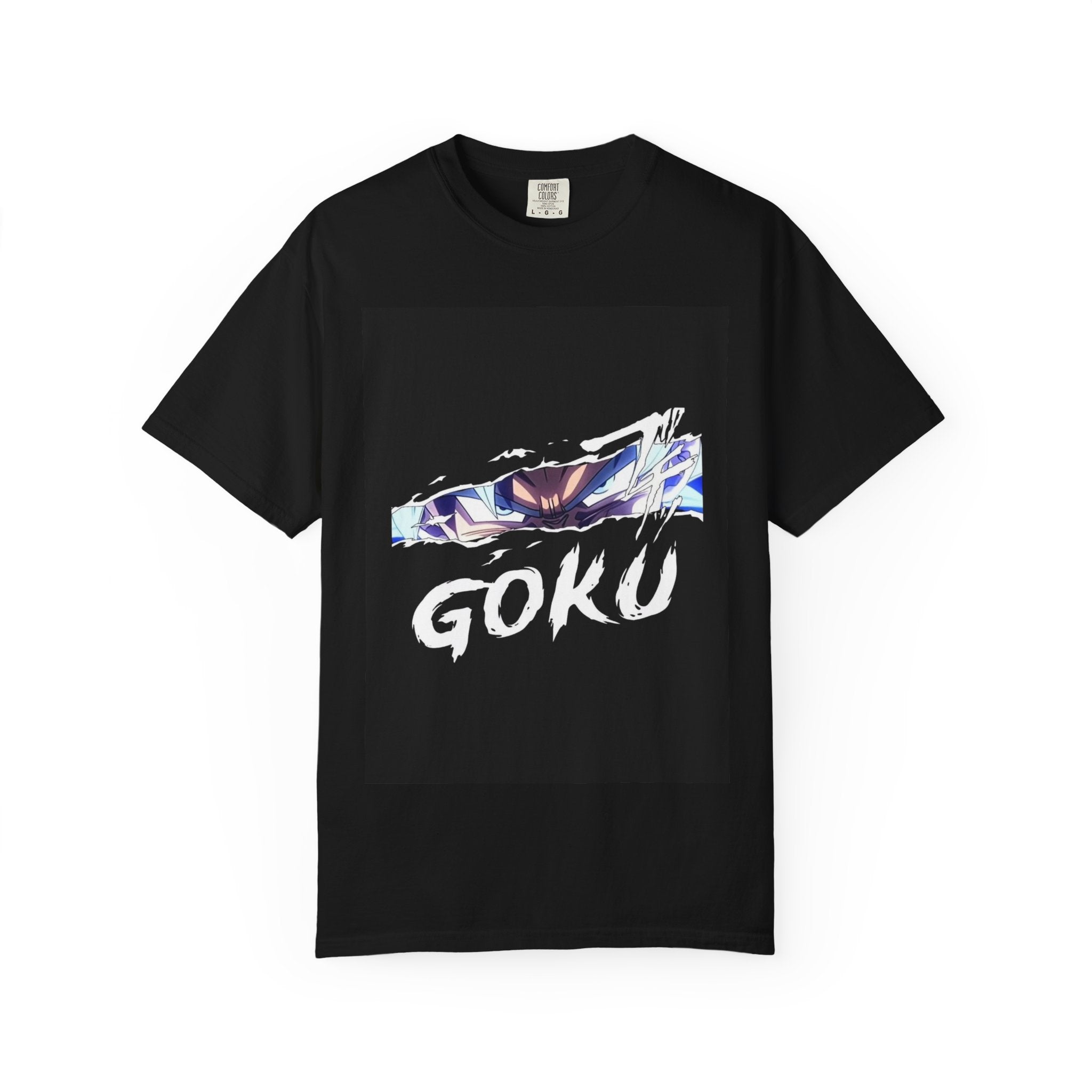 Goku Inspired Unisex Garment-Dyed T-Shirt, Anime Lover Gift, Dragon Ball Z Shirt, Casual Fan Apparel, Cosplay Outfit, Graphic Tee