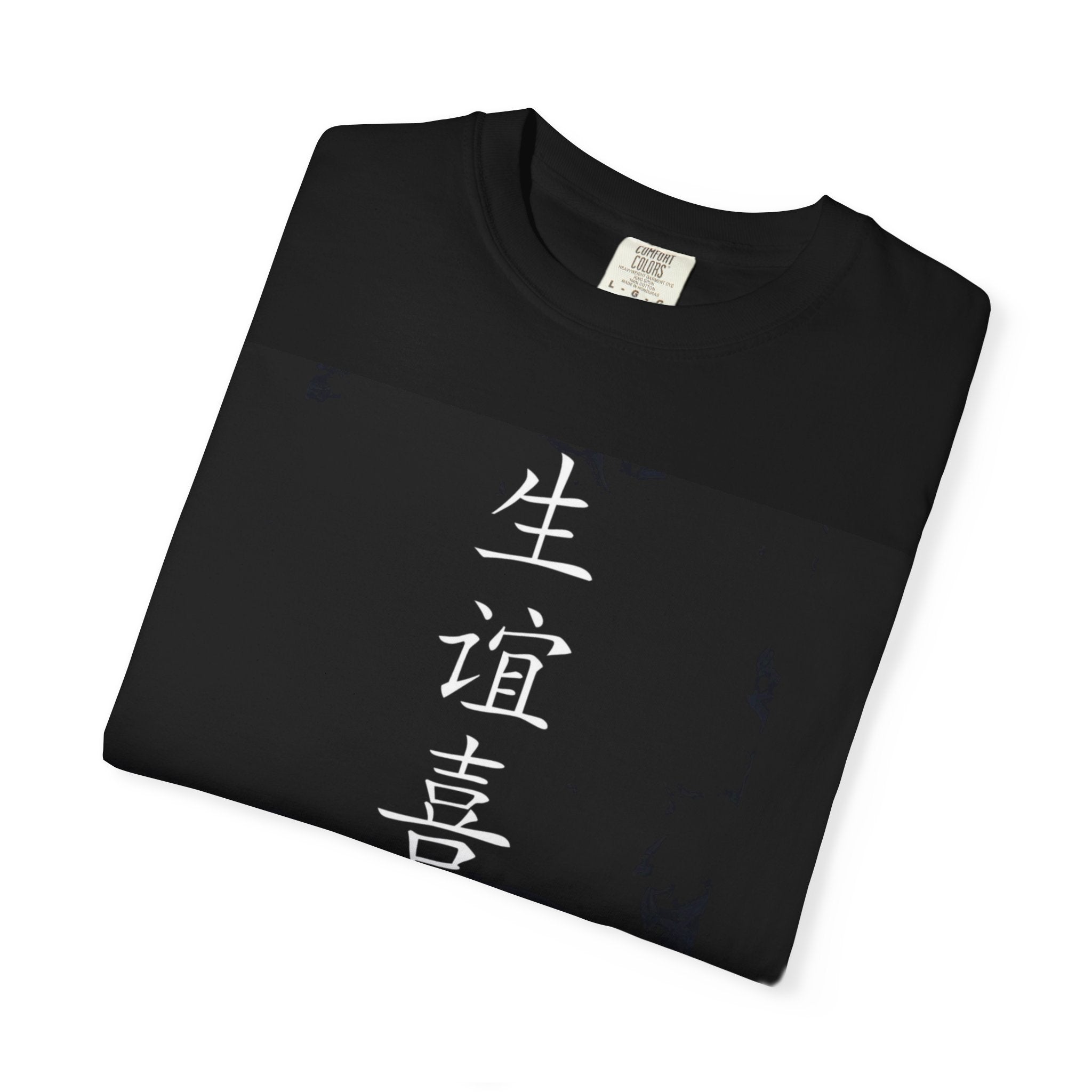 Unisex Chinese Calligraphy T-shirt, Casual Wear, Gift for Students, Cultural Apparel, Birthday Gift, Graphic Tee
