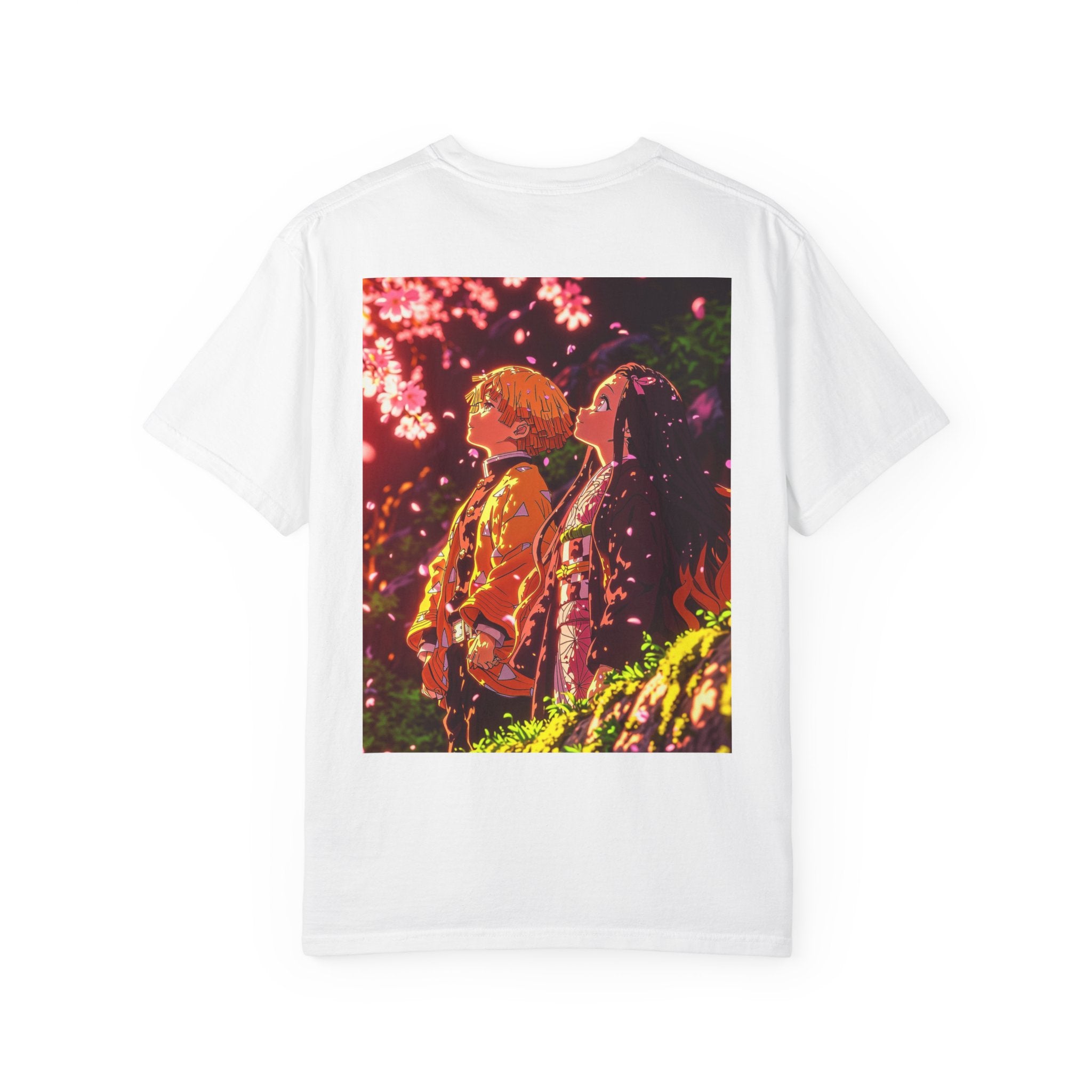 Romantic Anime Unisex T-shirt, Soft Cotton Tee, Perfect Gift for Couples, Anime Lovers, Casual Everyday Wear, Spring Fashion