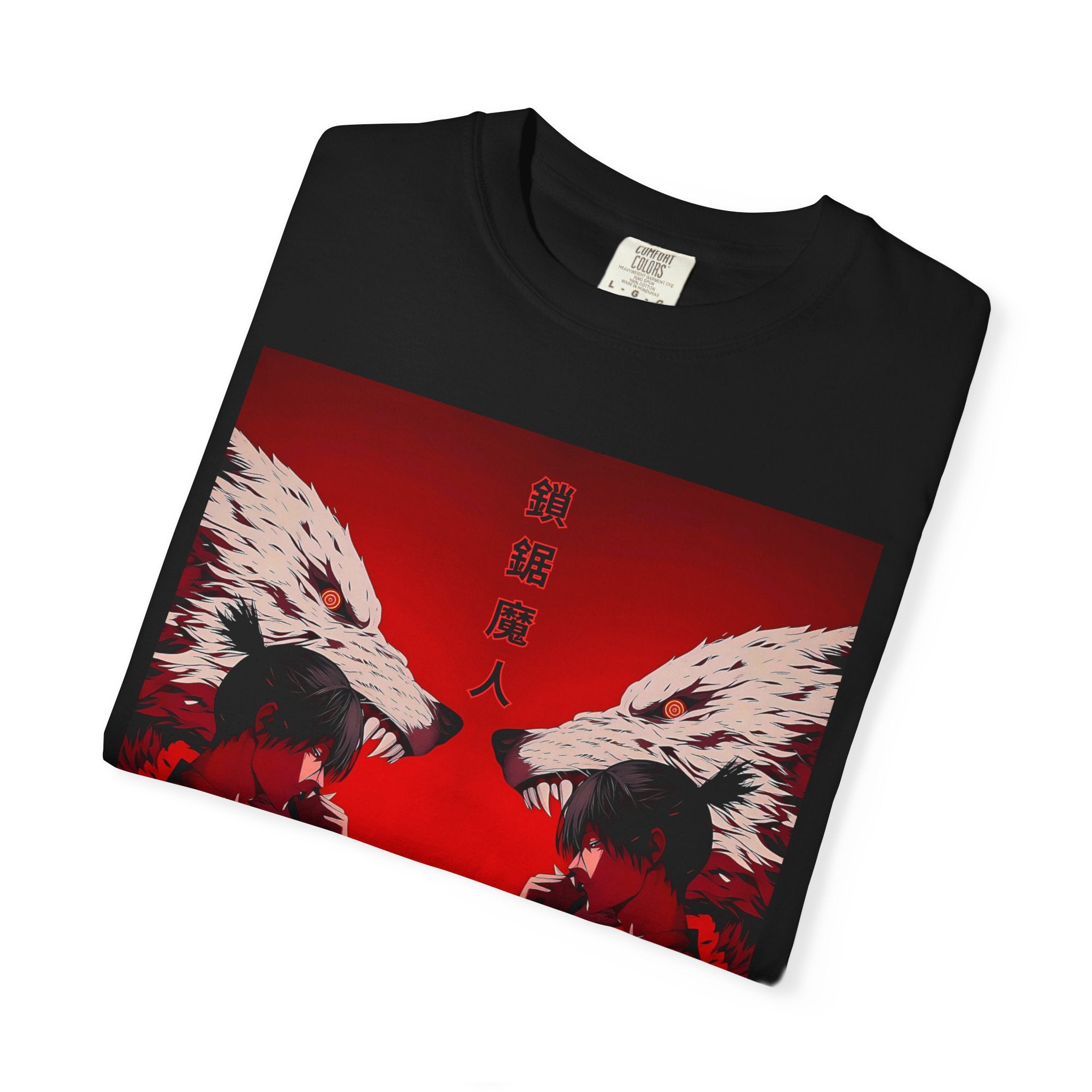 Red Wolf Reflection Tee | Unisex Graphic T-Shirt, Animal Lover Gift, Streetwear, Unique Art, Nature Theme