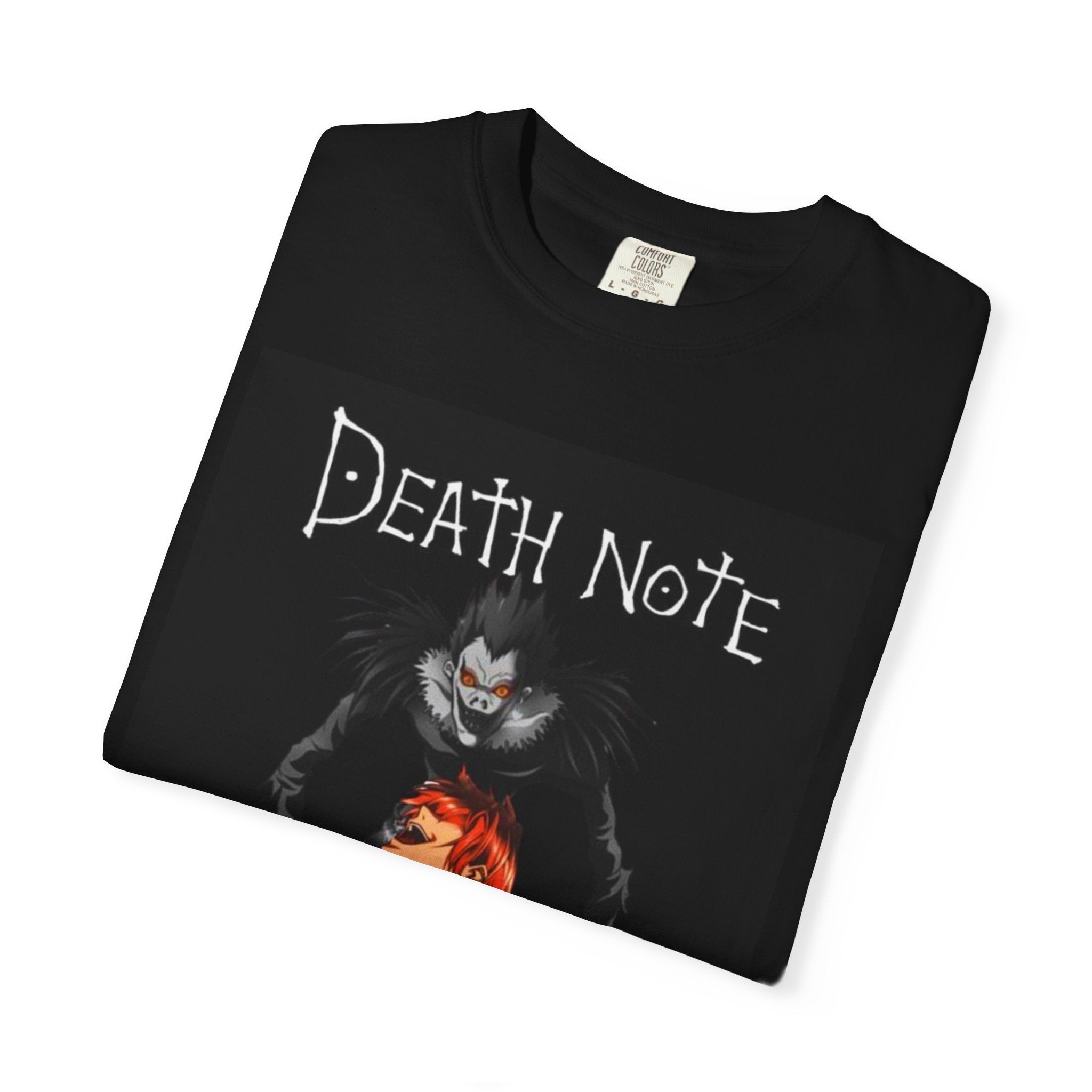 Death Note Graphic T-Shirt, Unisex Anime Tee, Perfect for Cosplay, Manga Lovers, Gift for Fans, Casual Wear