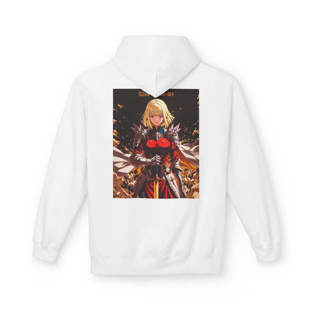 Anime-Inspired Fleece Hoodie with Dynamic Art, Cozy Pullover for Fans, Perfect for Gifts, Casual Wear, Unique Streetwear