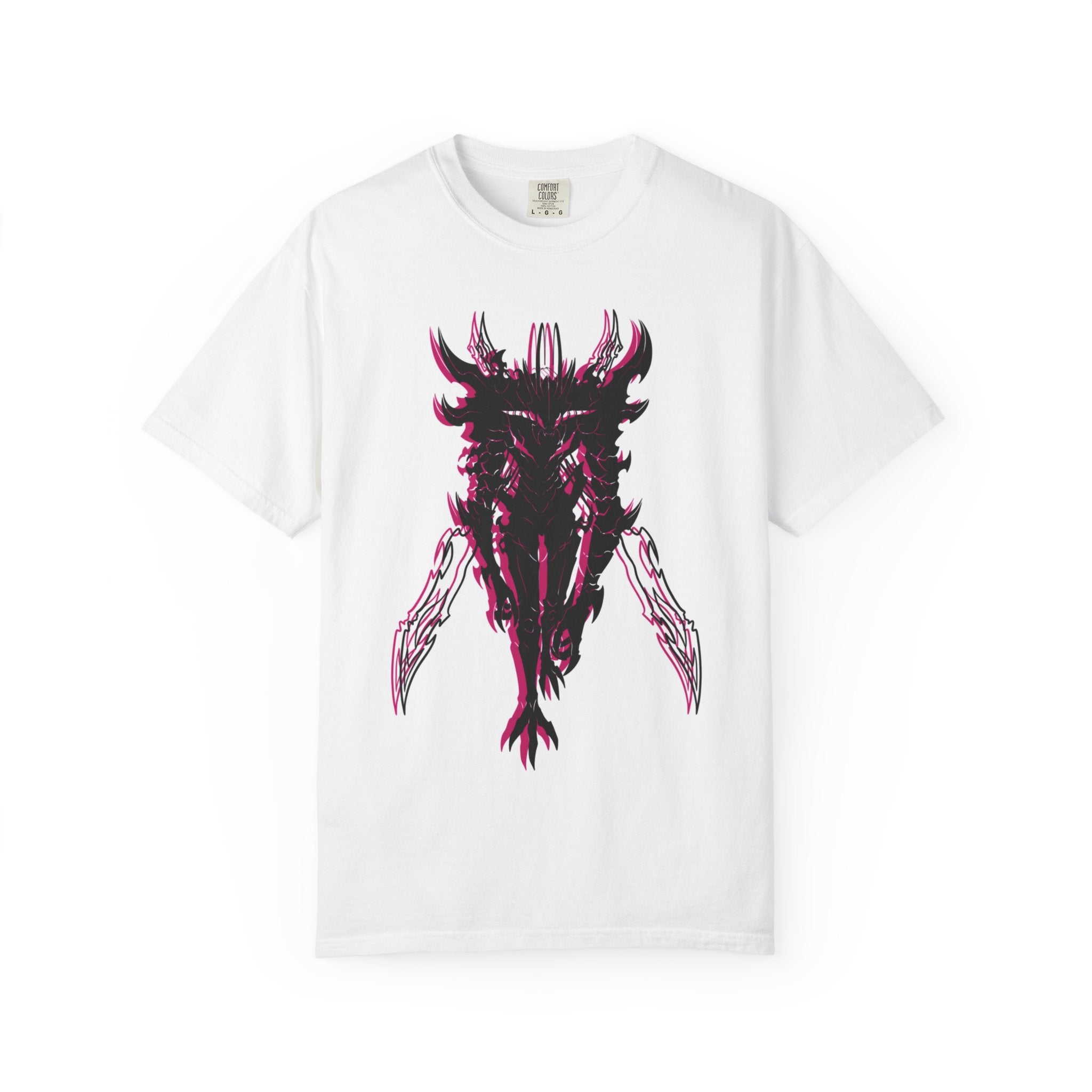 Edgy Graphic T-shirt - Stylish Unisex Tee for Anime Lovers, Trendy Streetwear, Cool Gift for Birthdays, Festivals, Casual Wear