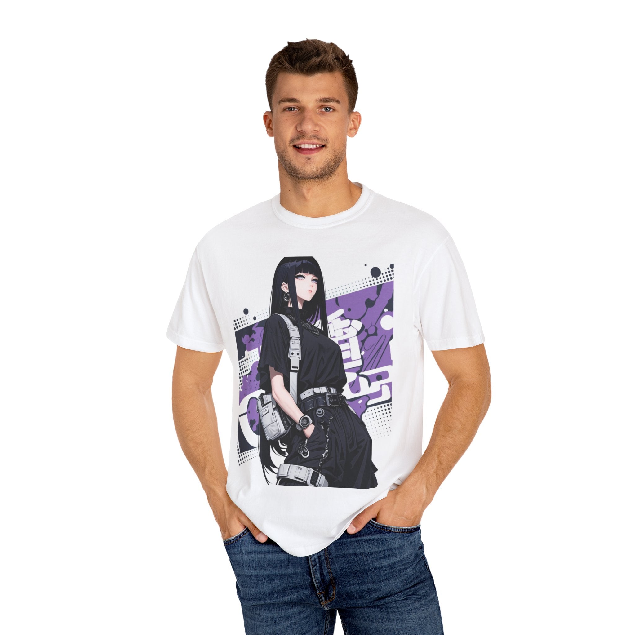 Anime-Inspired Unisex T-Shirt, Graphic Tee, Casual Streetwear, Gamer Apparel, Unique Gift for Teens, Cool Fashion