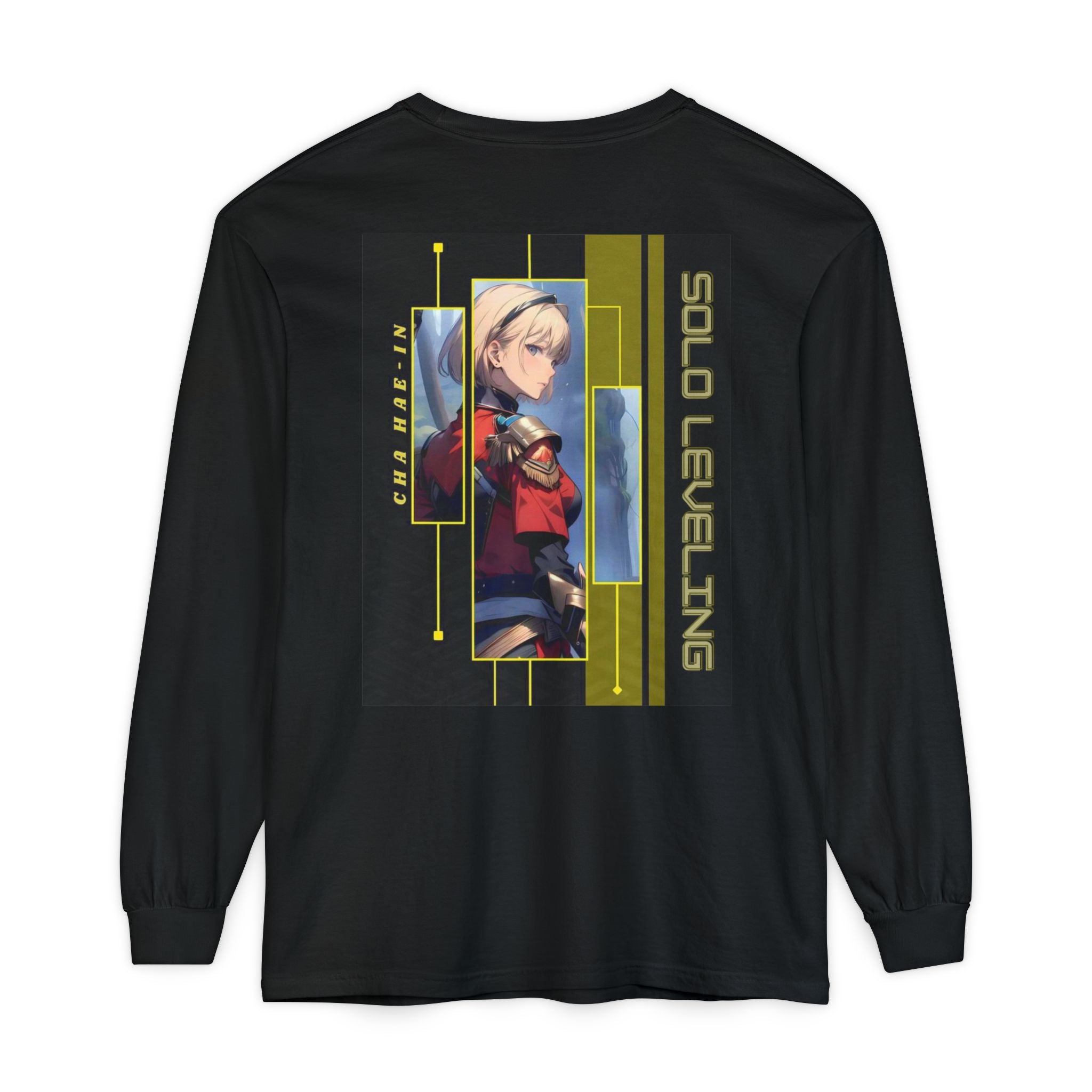 Unisex Garment-dyed Long Sleeve T-Shirt