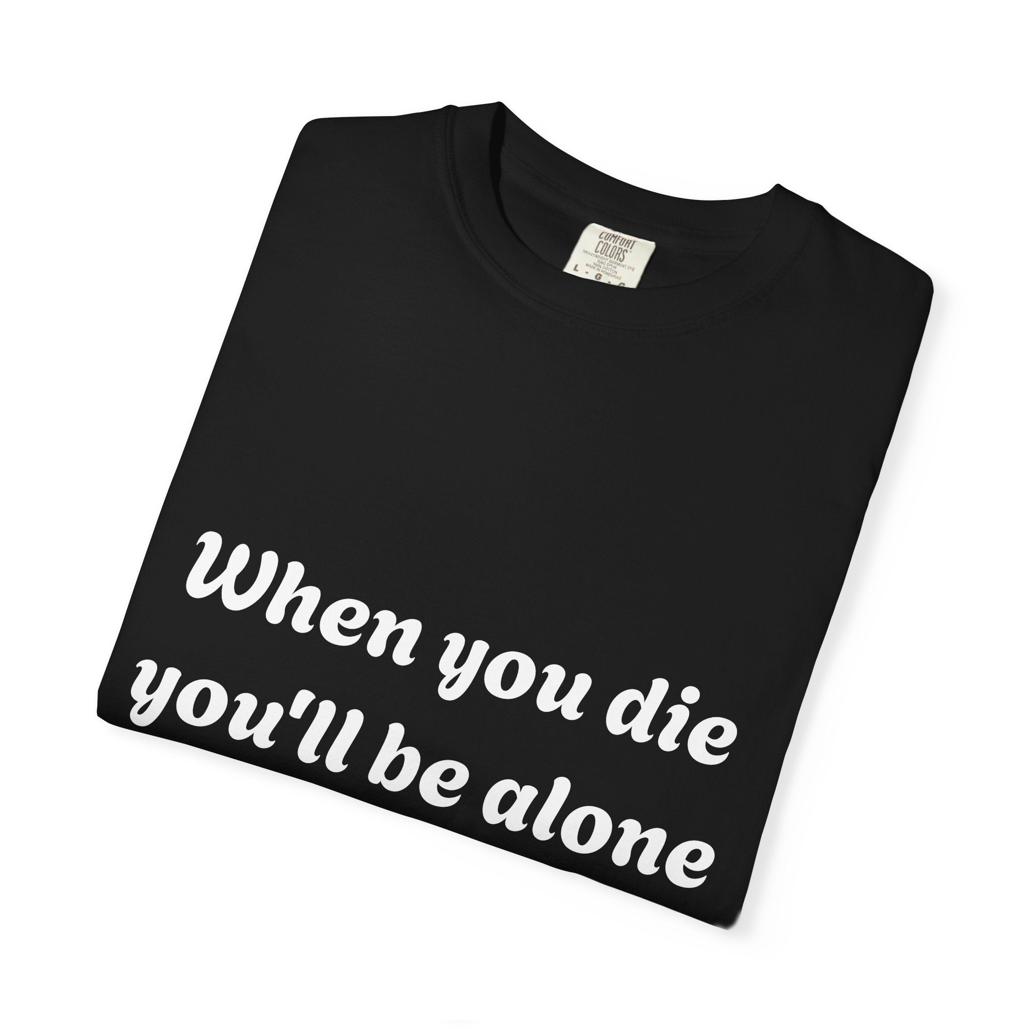 Unisex Graphic Tee - Dark Humor & Anime Style, Casual Wear, Gift for Friends, Unique Statement Shirt, Perfect for Summer