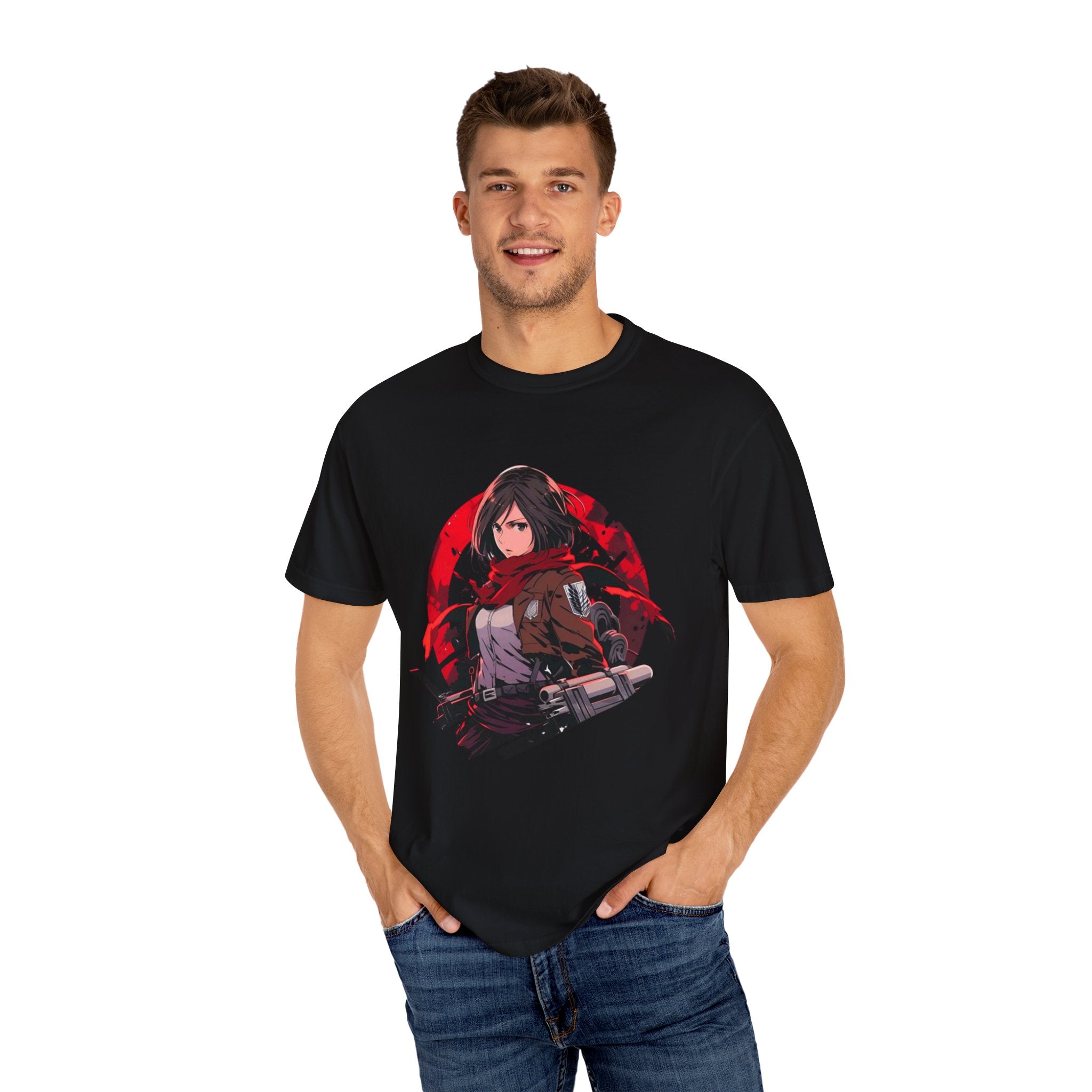Anime-Inspired Unisex T-Shirt with Graphic Design, Casual Wear, Gift for Fans, Street Style Tee, Unique Graphic Tee