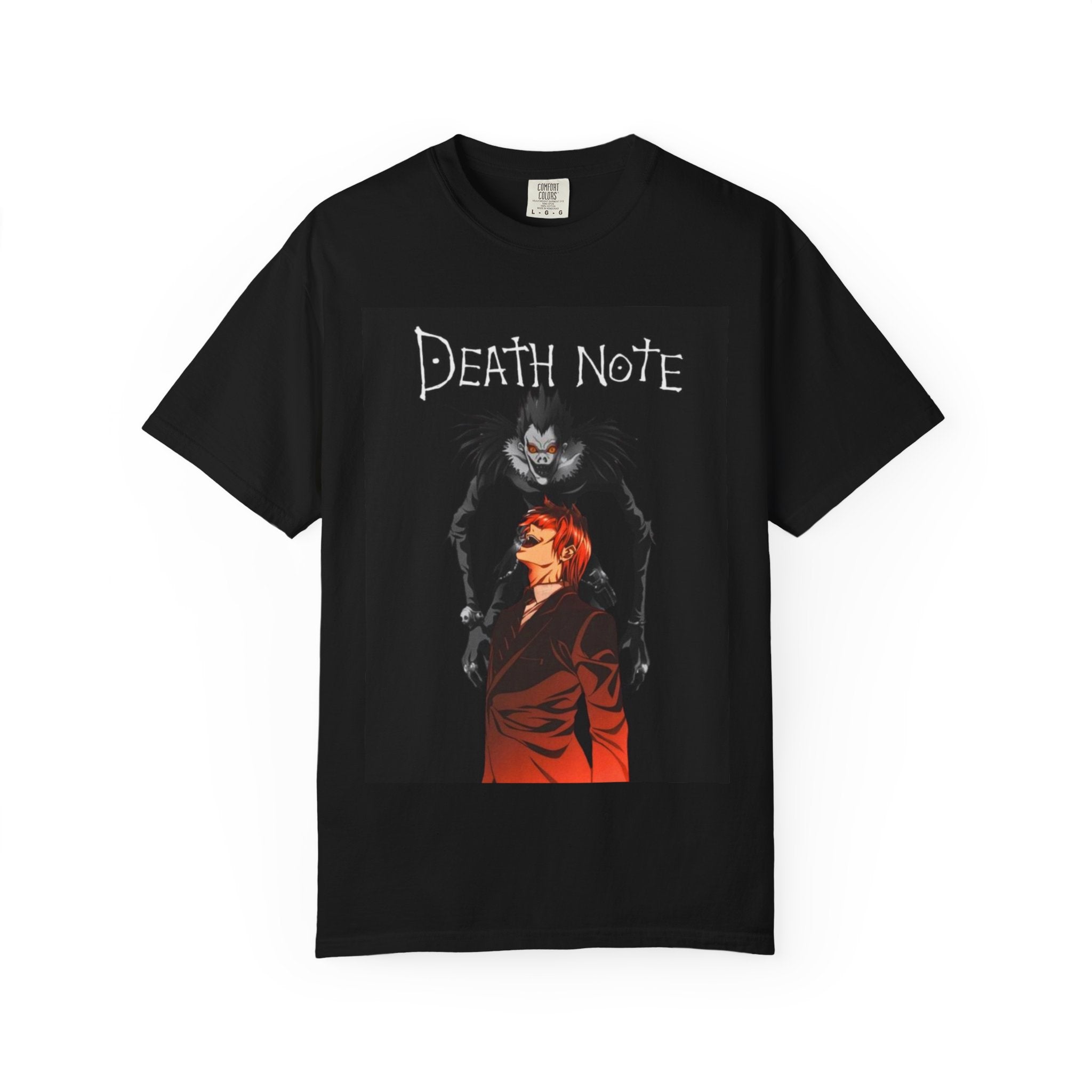Death Note Graphic T-Shirt, Unisex Anime Tee, Perfect for Cosplay, Manga Lovers, Gift for Fans, Casual Wear