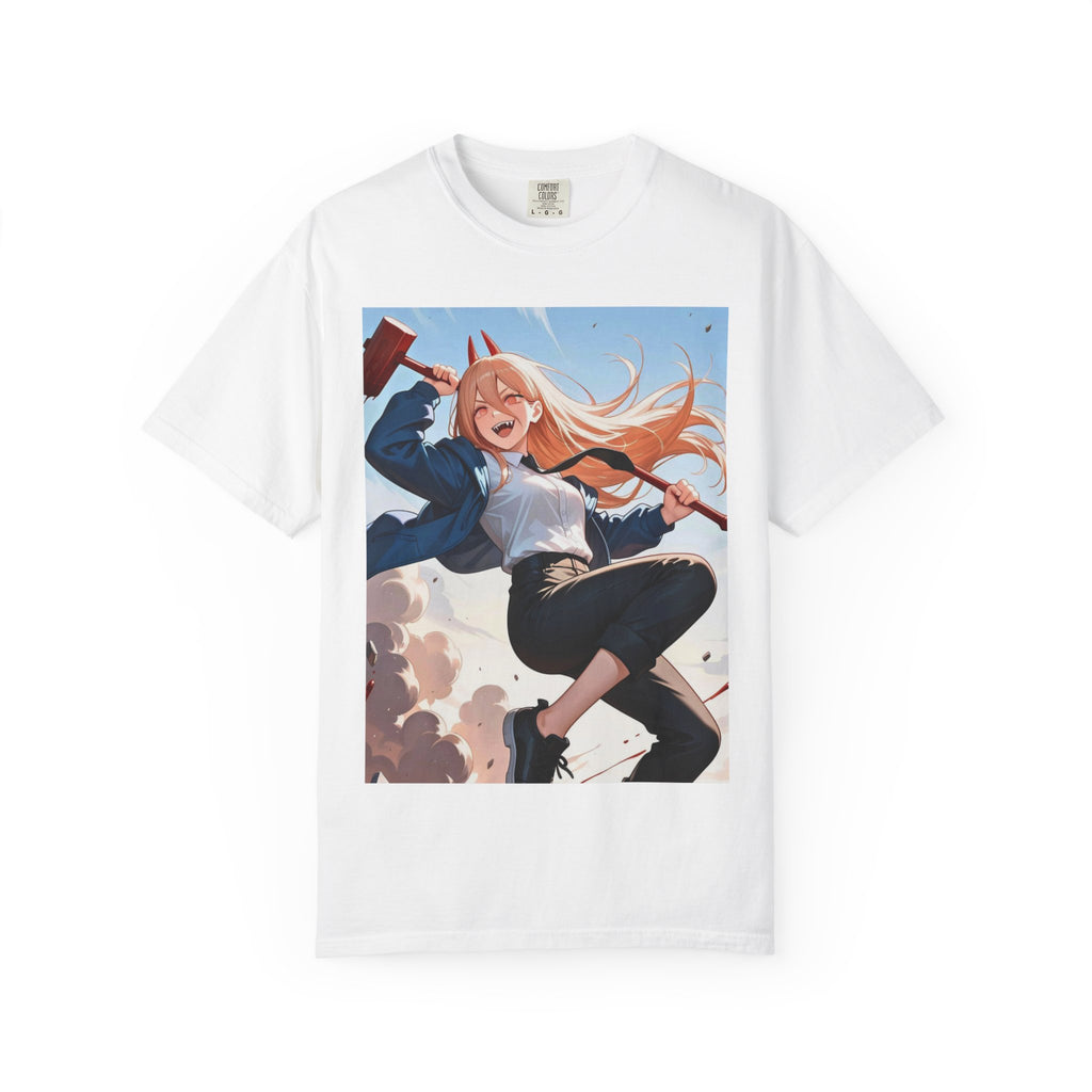 Energetic Anime T-Shirt, Vibrant Graphic Tee, Unisex Casual Wear, Gift for Fans, Fun Everyday Style