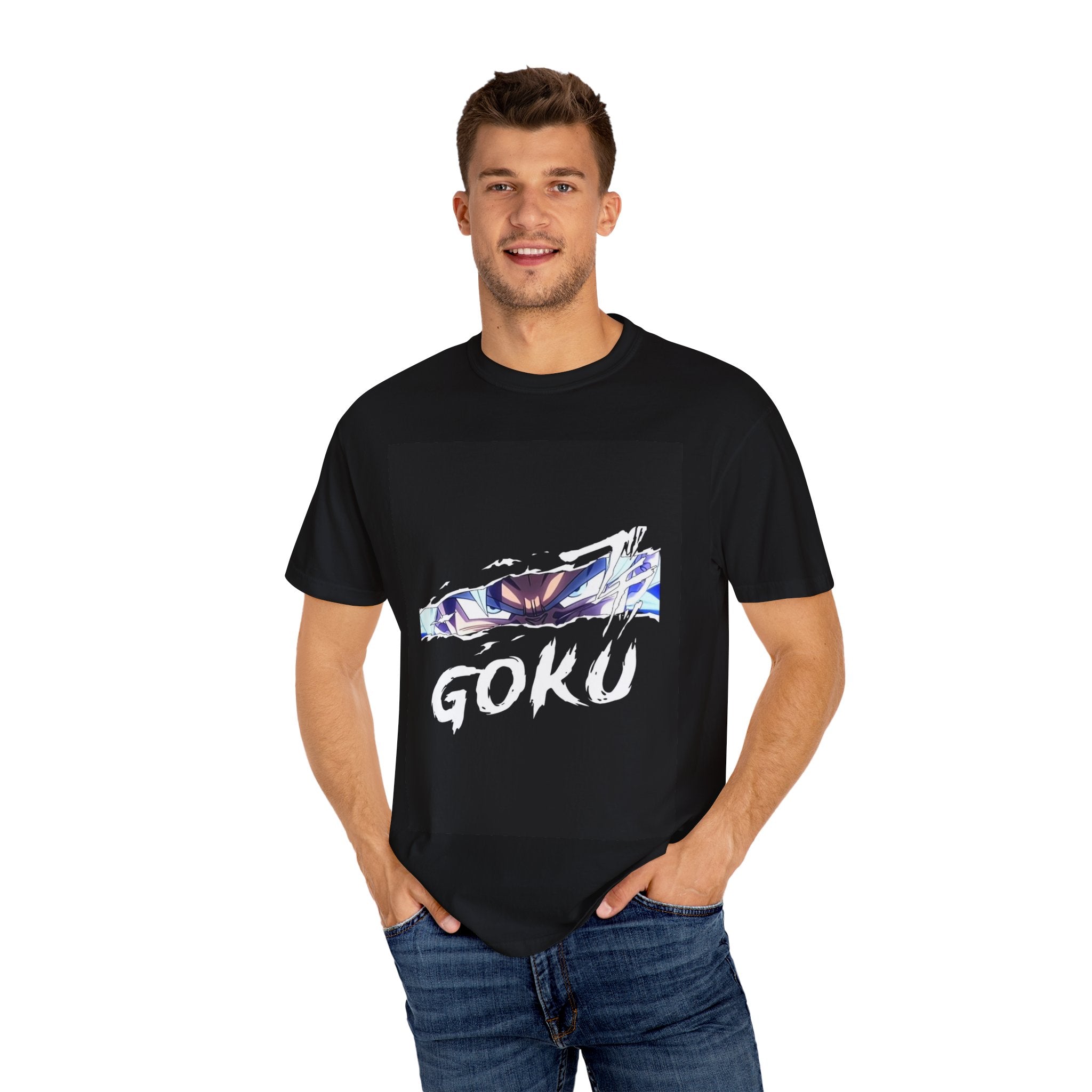 Unisex Anime Goku T-Shirt, Graphic Tee, Gift for Anime Fans, Manga Merchandise, Cosplay Apparel, Streetwear Style