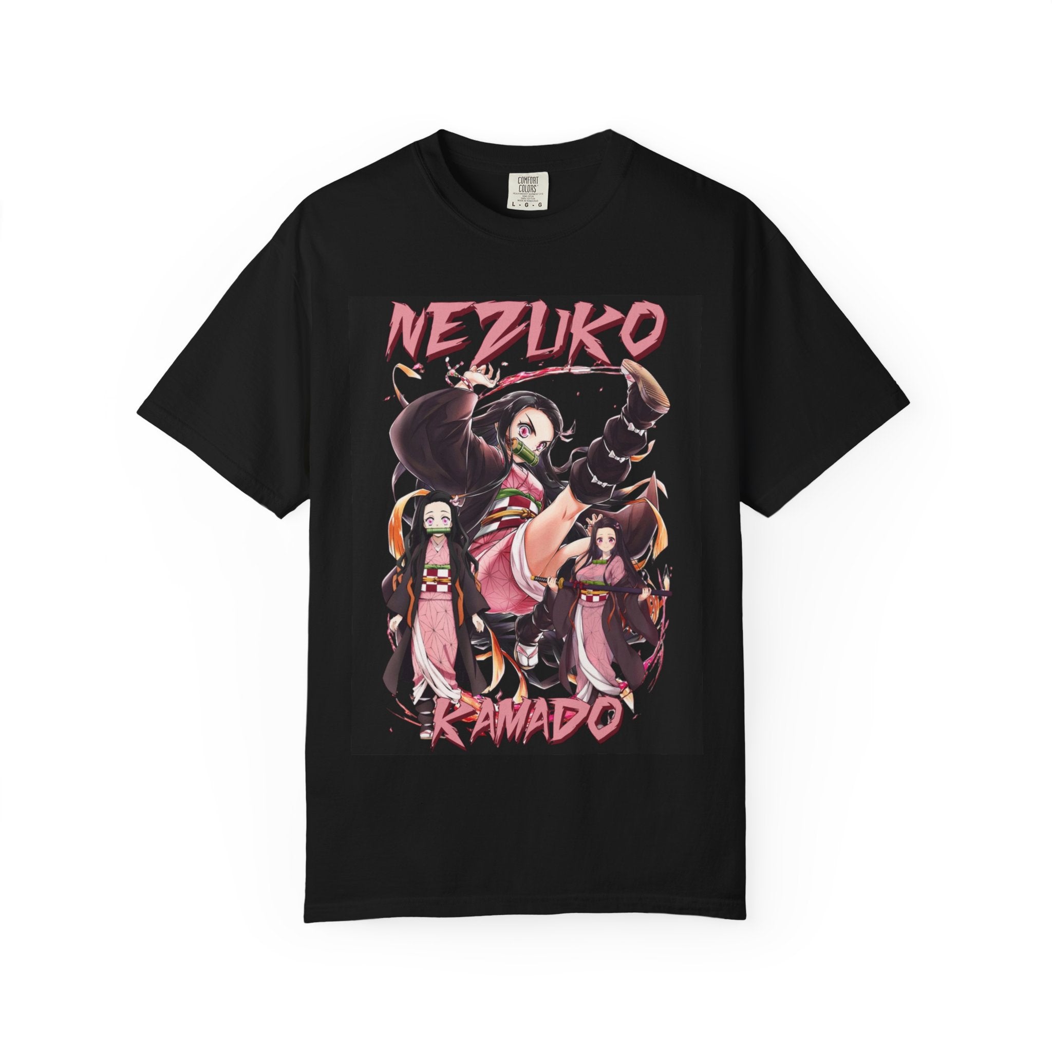 Nezuko Kamado Graphic T-Shirt, Anime Fan Apparel, Unisex Shirt, Gift for Otaku, Demon Slayer Merchandise, Comfortable Everyday Wear