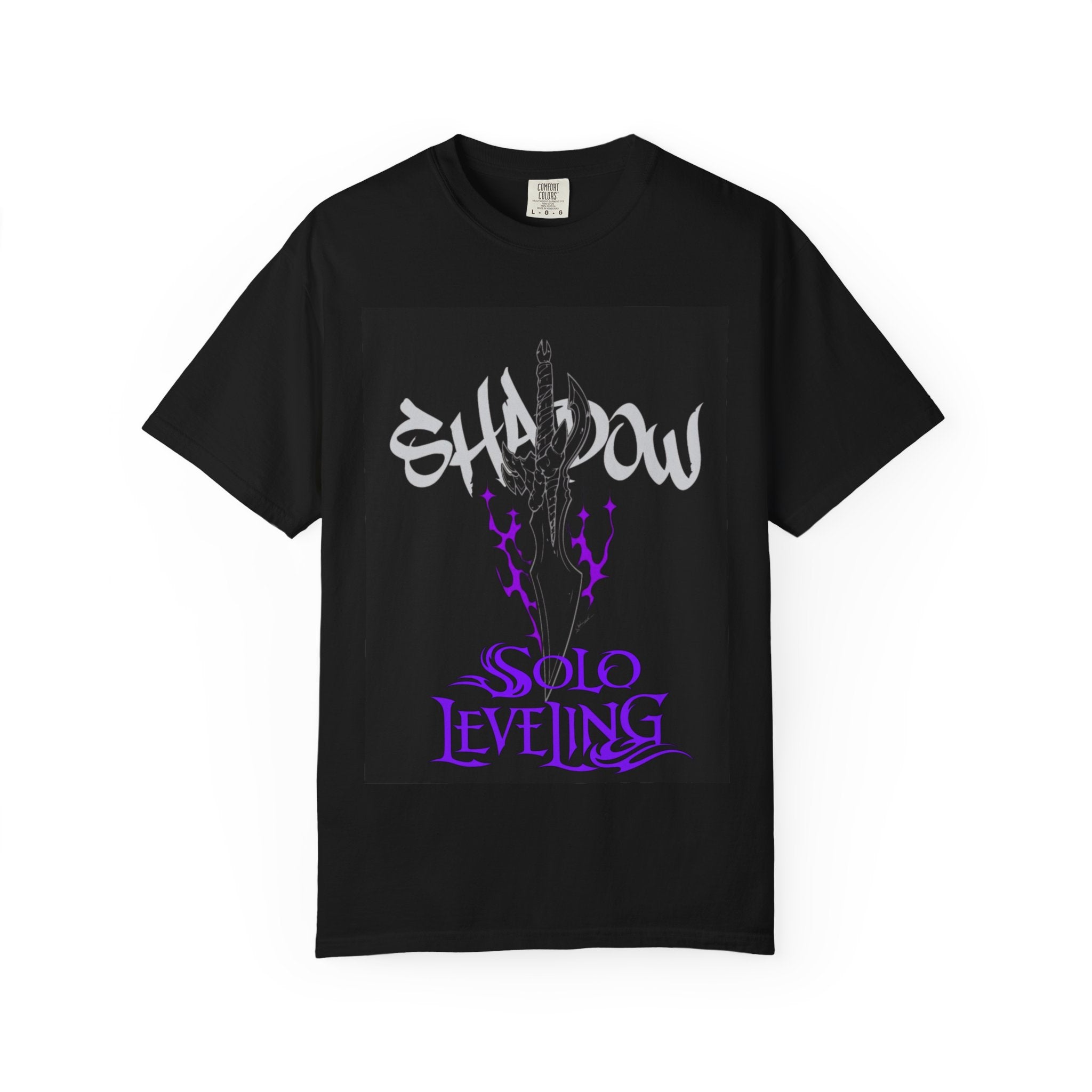 Shadow Solo Leveling Unisex T-Shirt, Gamer Tee, Anime Shirt, Gift for Fans, Casual Wear, Manga Apparel
