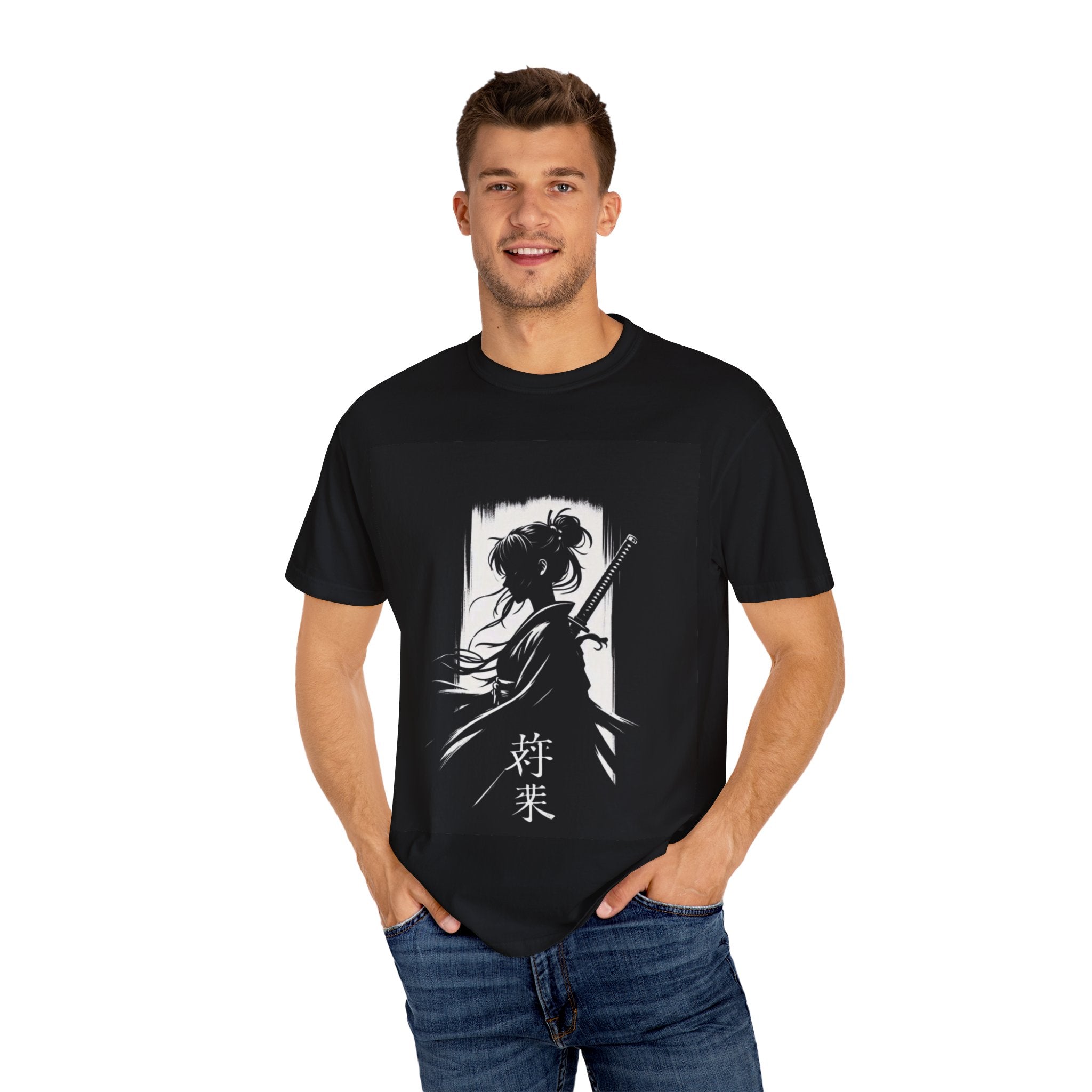 Samurai Spirit Unisex T-Shirt | Anime Art Tee, Streetwear, Gift for Her, Gift for Him, Casual Wear, Japanese Culture