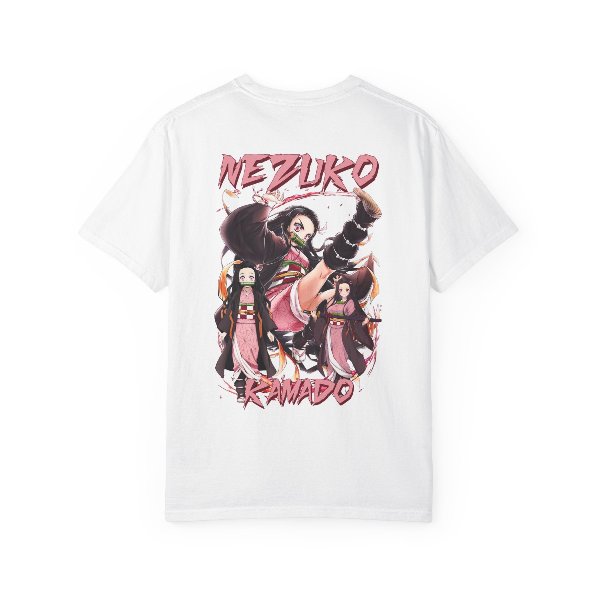 Cool Anime Graphic T-Shirt, Unisex Tee for Fans, Nezuko Kamado Shirt, Gift for Anime Lovers, Stylish Anime Fashion