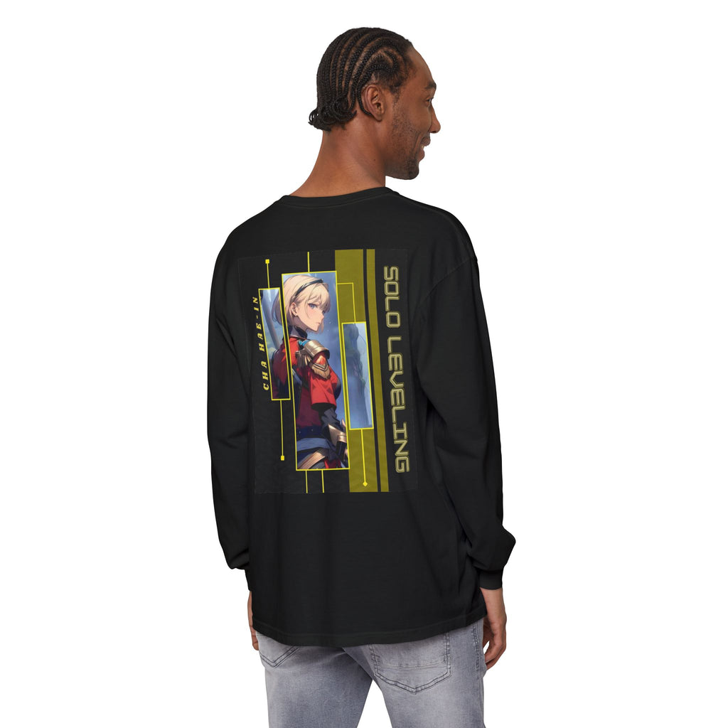 Unisex Garment-dyed Long Sleeve T-Shirt