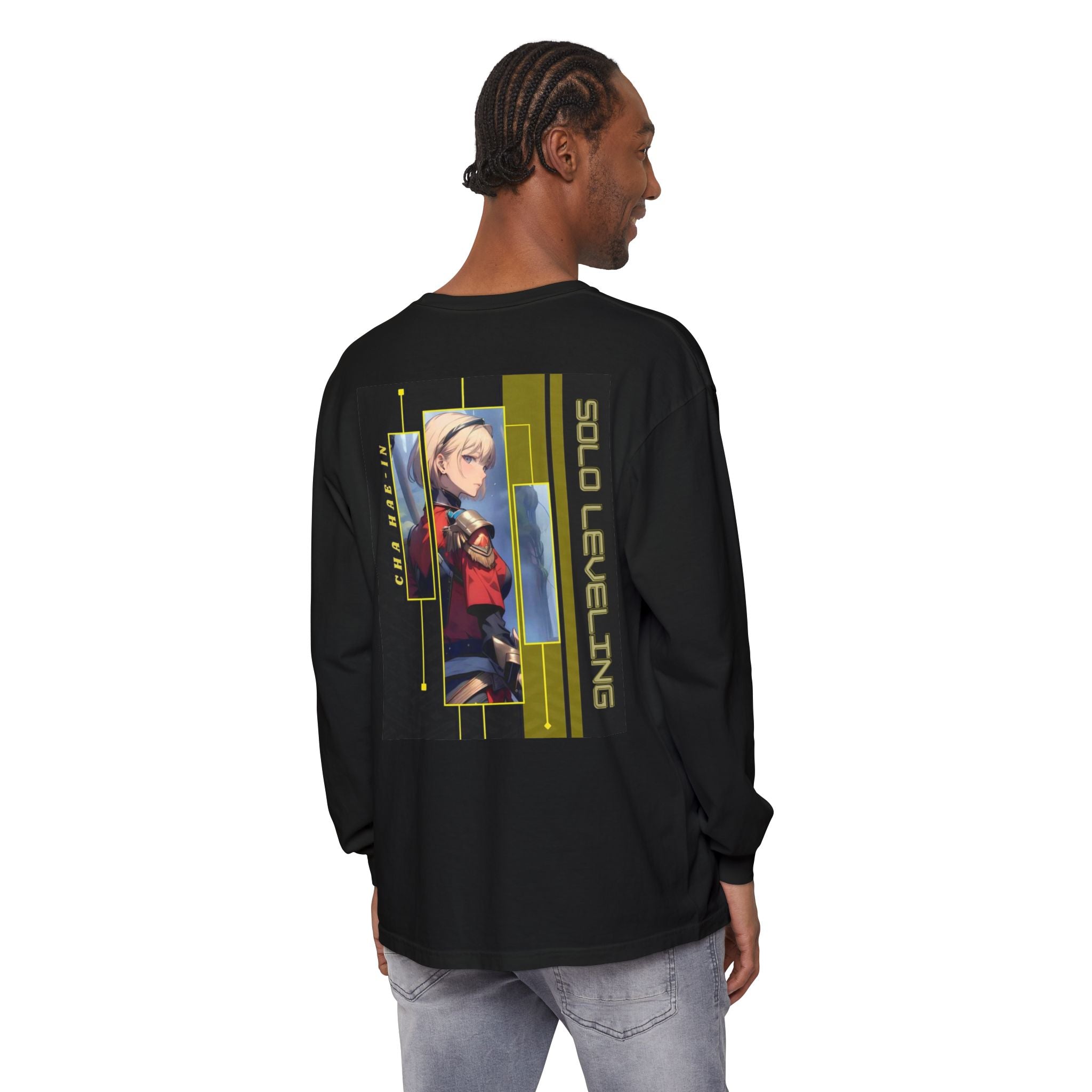 Unisex Garment-dyed Long Sleeve T-Shirt