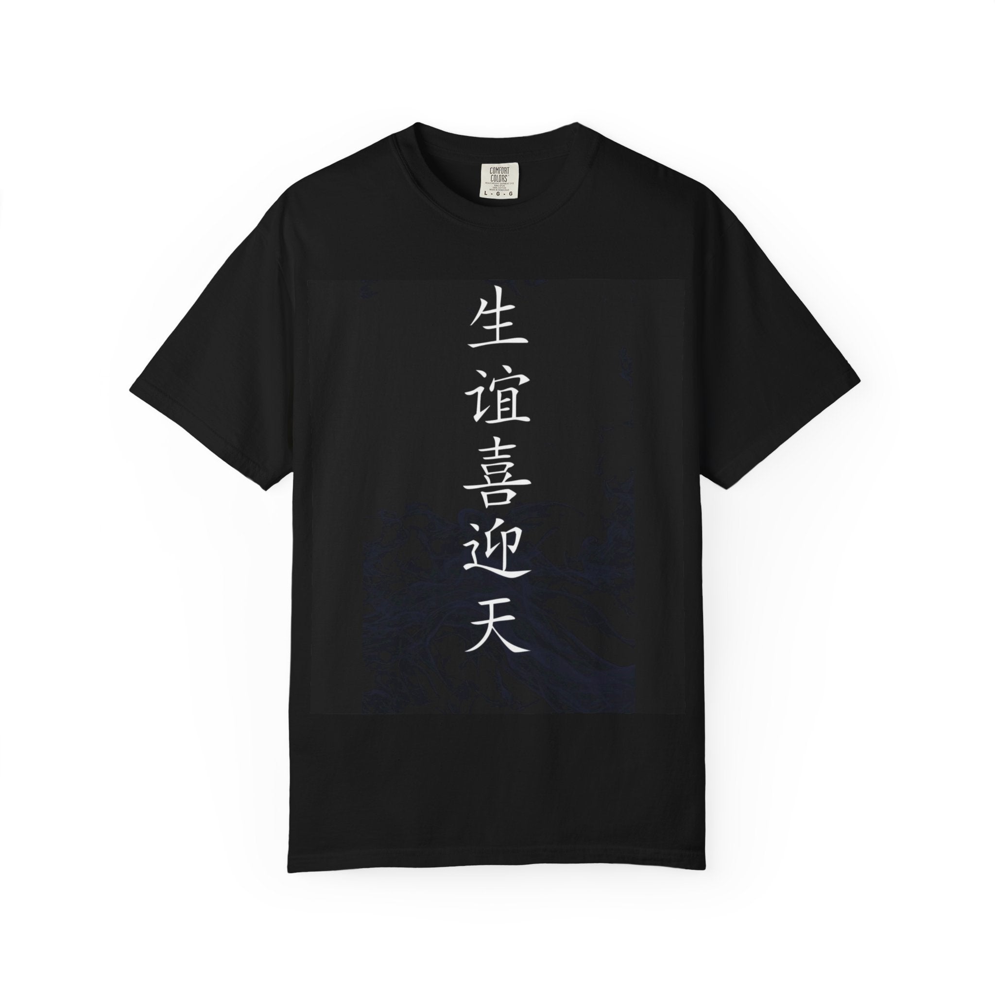 Unisex Chinese Calligraphy T-shirt, Casual Wear, Gift for Students, Cultural Apparel, Birthday Gift, Graphic Tee
