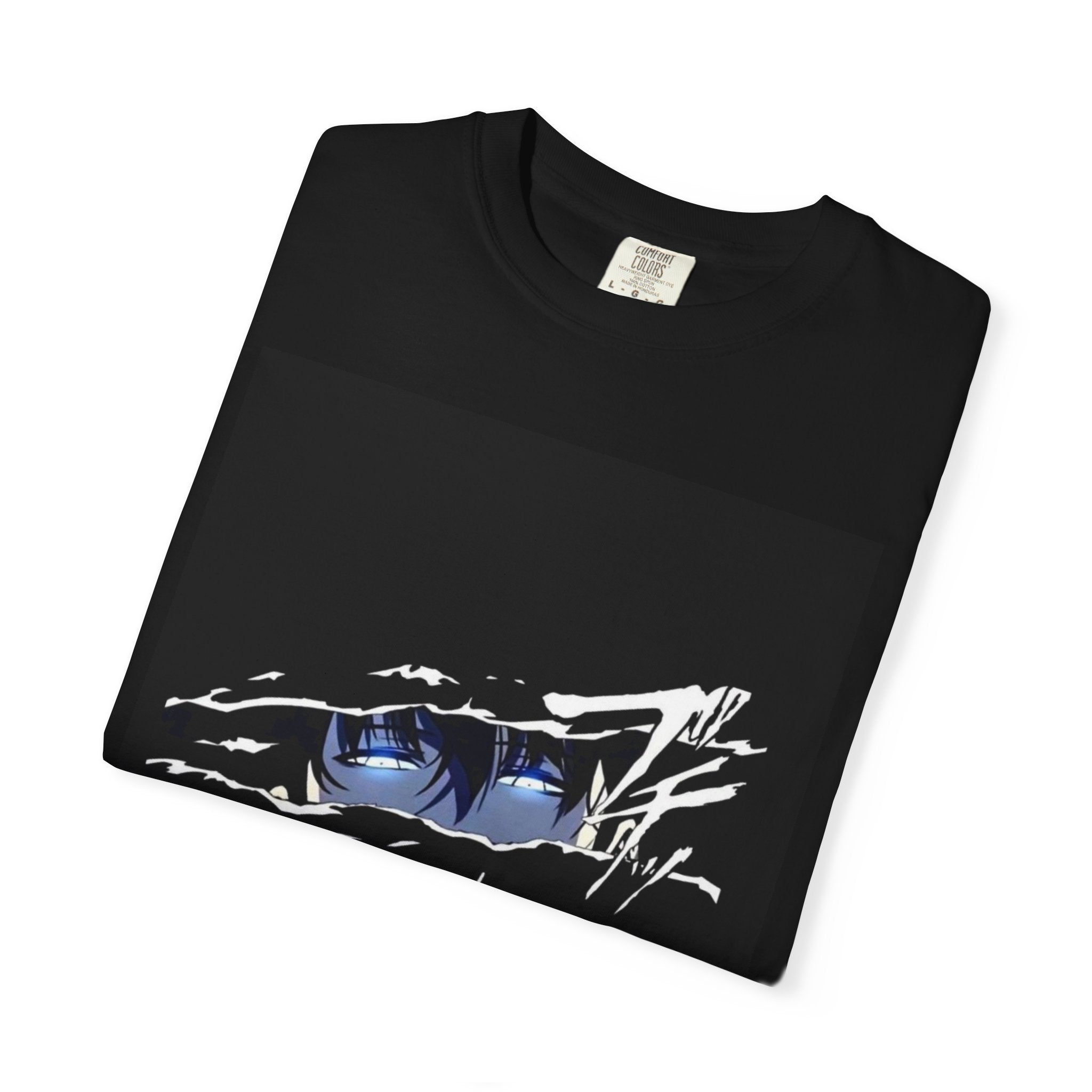 SOLO Unisex Garment-Dyed T-shirt, Casual Top, Streetwear, Gift for Fans, Anime Style Fashion