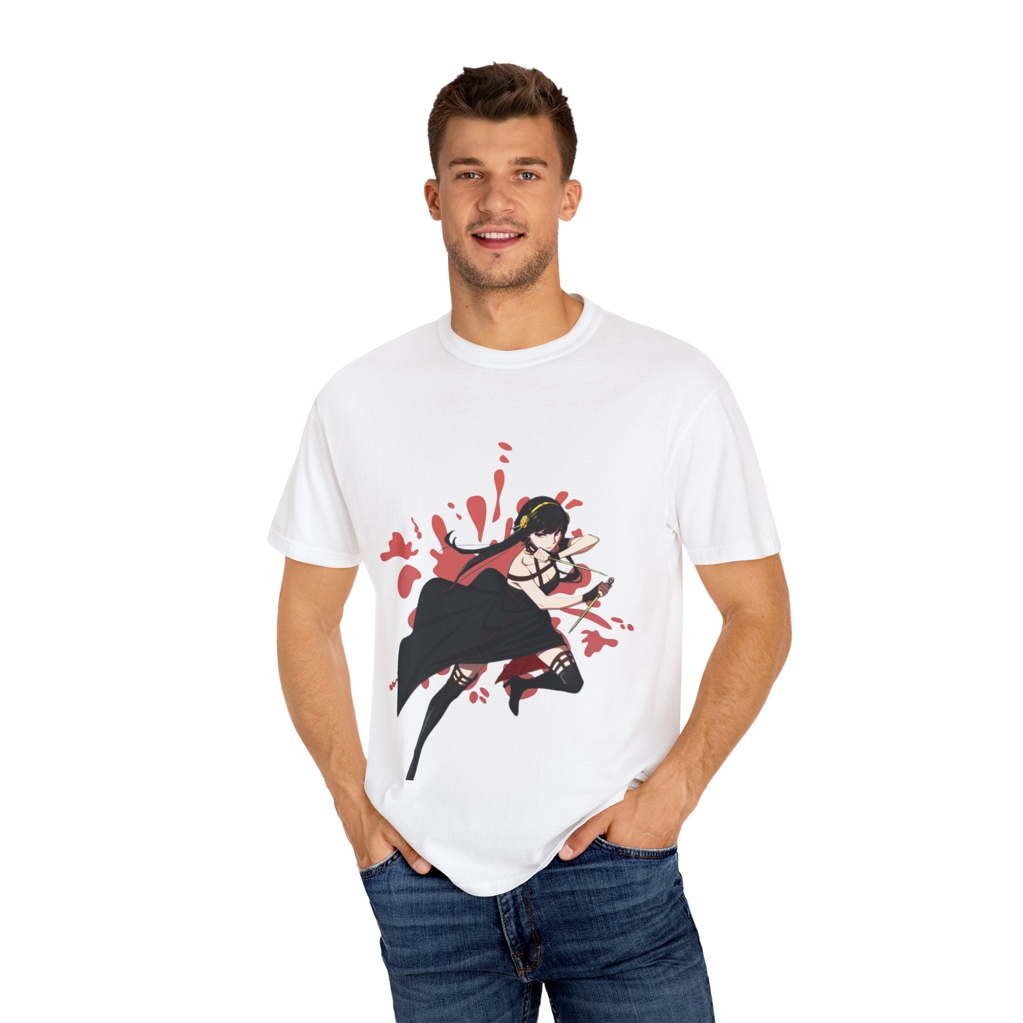 Anime-Inspired Unisex T-Shirt, Graphic Tee for Fans, Perfect Gift for Birthdays, Casual Wear, Art Enthusiasts, Streetwear