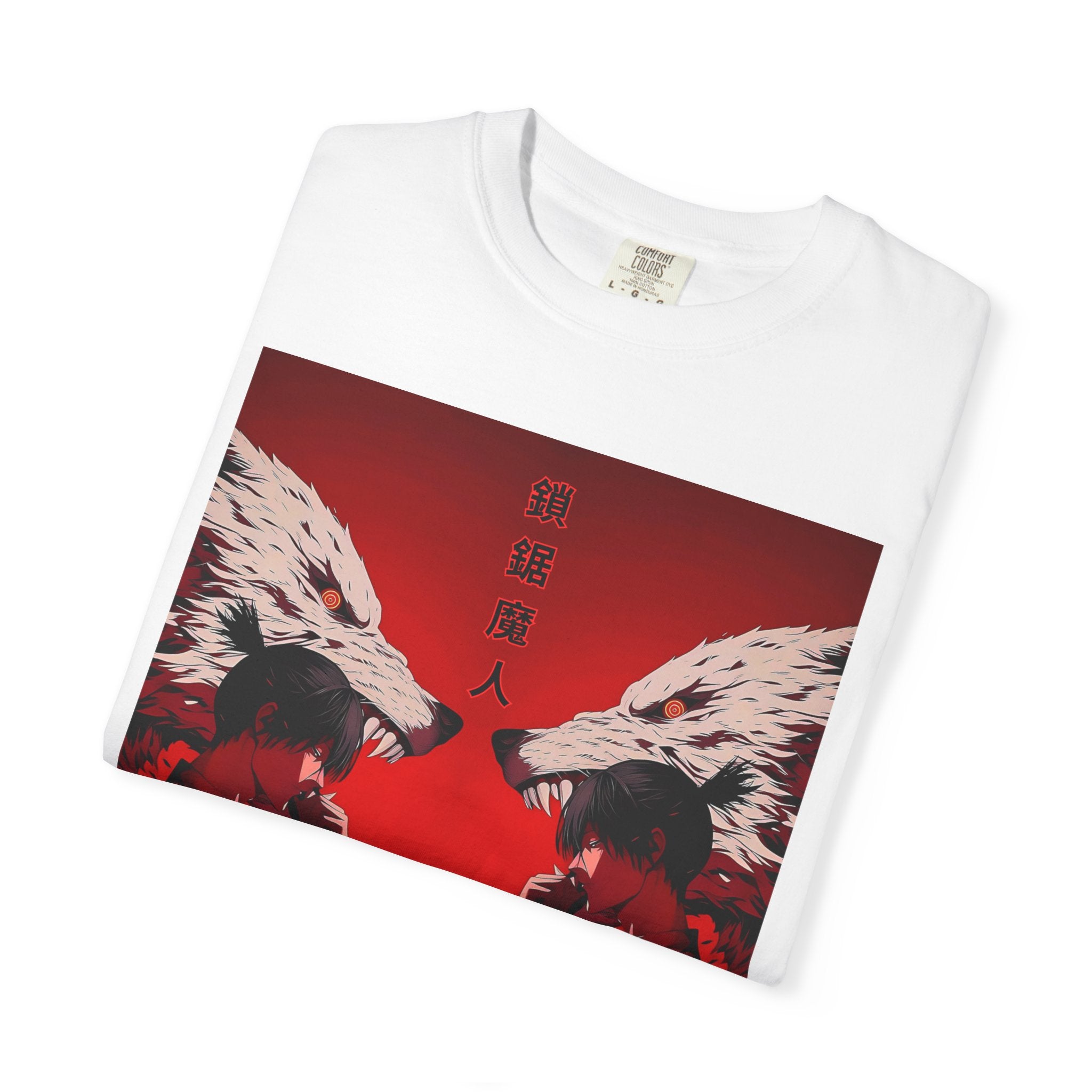 Red Wolf Reflection Tee | Unisex Graphic T-Shirt, Animal Lover Gift, Streetwear, Unique Art, Nature Theme