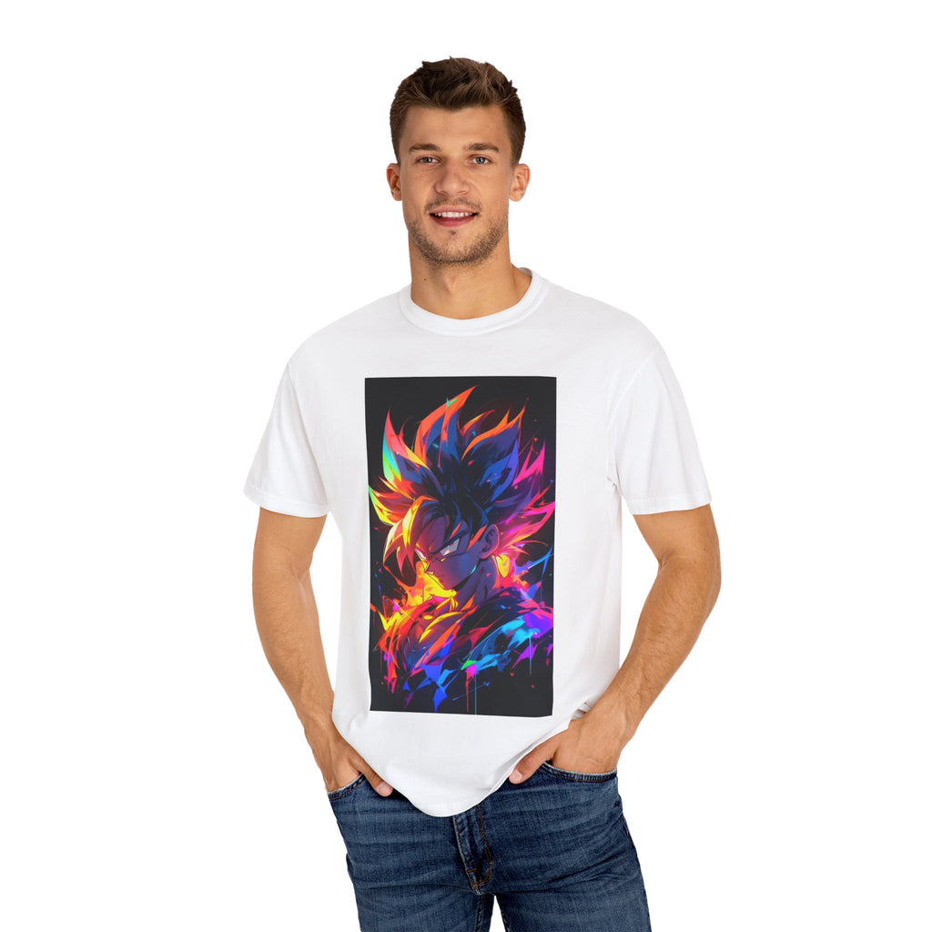 Vibrant Anime-Inspired Unisex T-shirt, Casual Wear, Gift for Fans, Comfortable Tee, Summer Fashion, Graphic Shirt