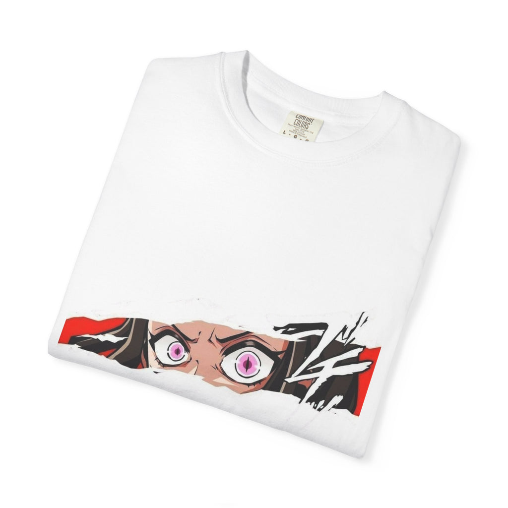 Cool Anime Graphic T-Shirt, Unisex Tee for Fans, Nezuko Kamado Shirt, Gift for Anime Lovers, Stylish Anime Fashion