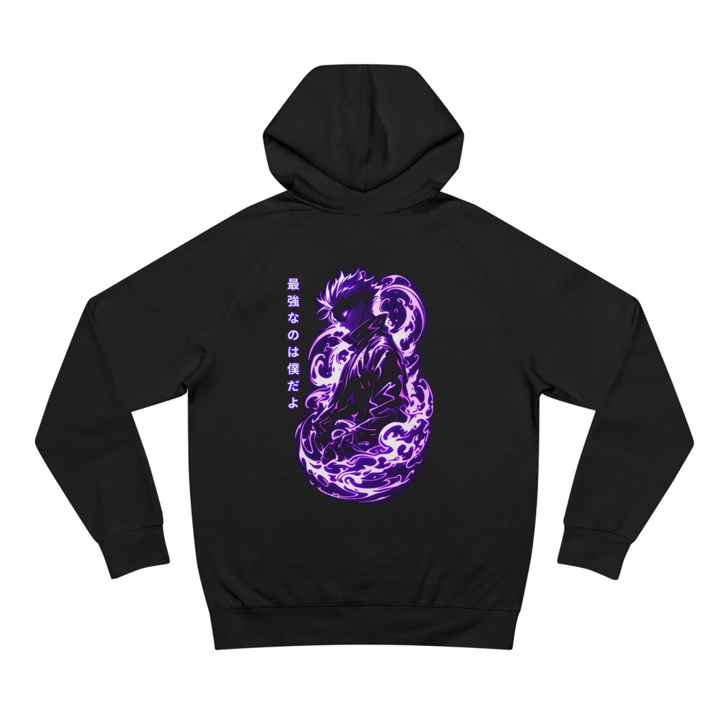 Gothic Vibe Unisex Hoodie, Statement Sweatshirt, Edgy Gift for Him/Her, Casual Lounge Wear, Anime-Inspired Fashion, Unique Streetwear