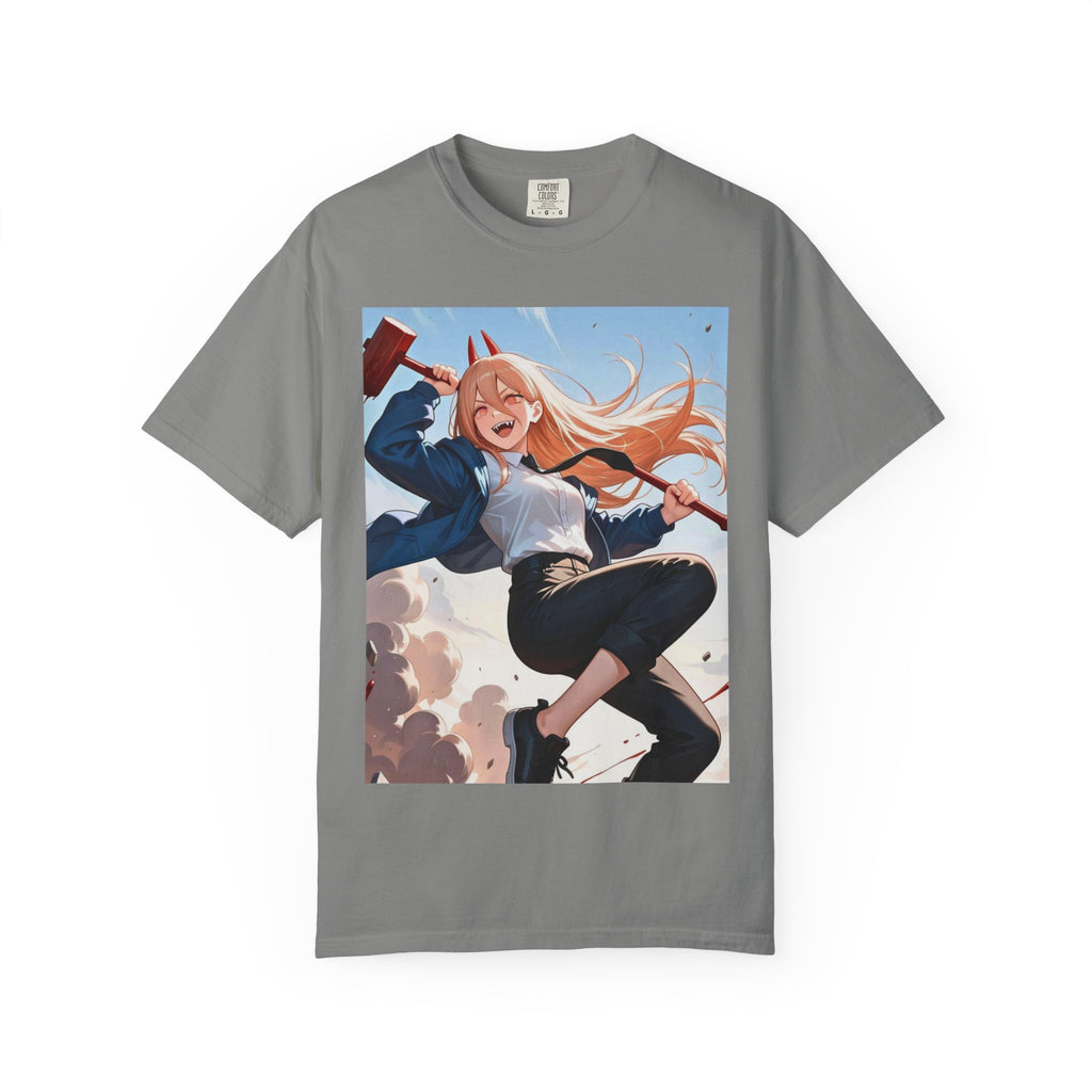 Energetic Anime T-Shirt, Vibrant Graphic Tee, Unisex Casual Wear, Gift for Fans, Fun Everyday Style