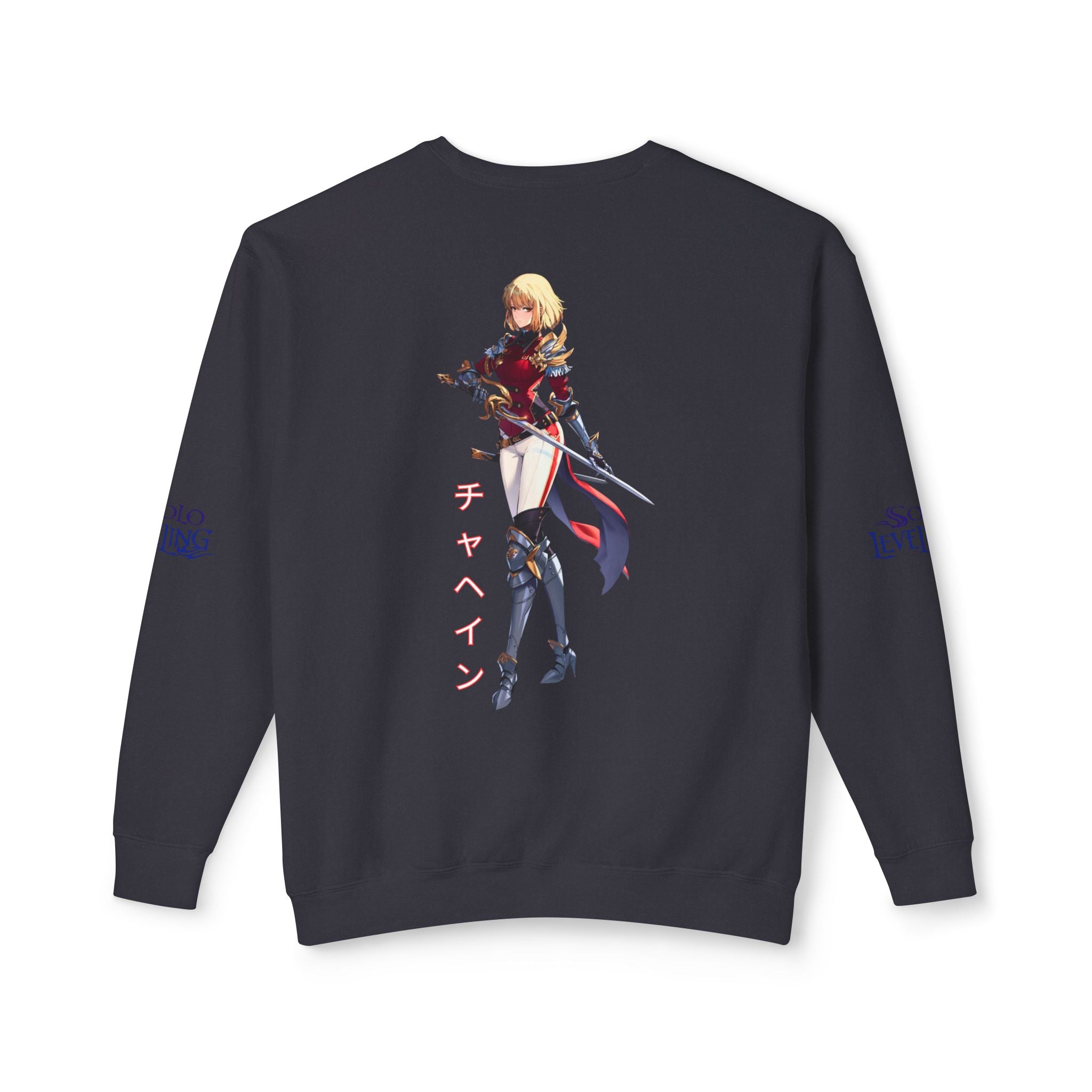 Anime-Inspired Unisex Lightweight Crewneck Sweatshirt, Casual Pullover, Perfect Gift for Anime Lovers, Cozy Streetwear, Everyday Wear