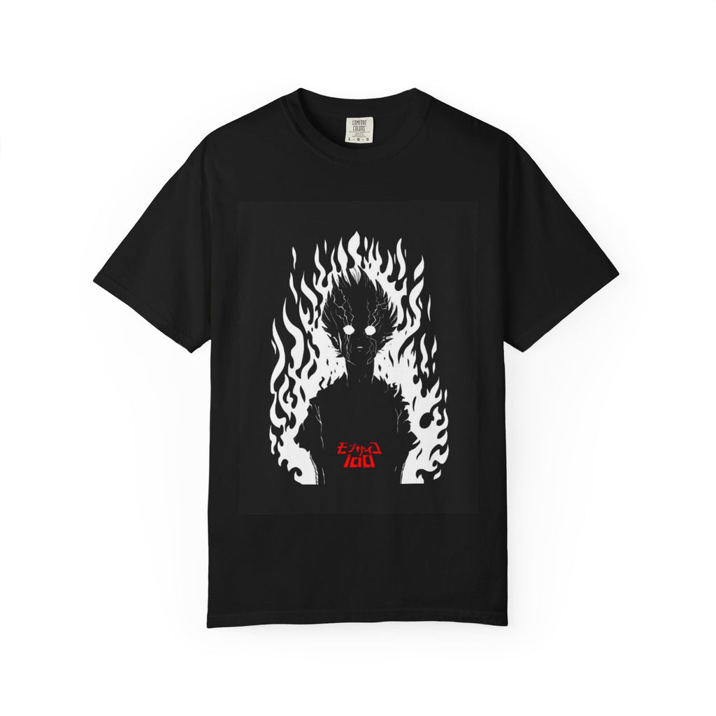 Unisex Flame Graphic Tee - Edgy Casual Wear for Fans, Perfect for Concerts, Festivals, & Everyday Style