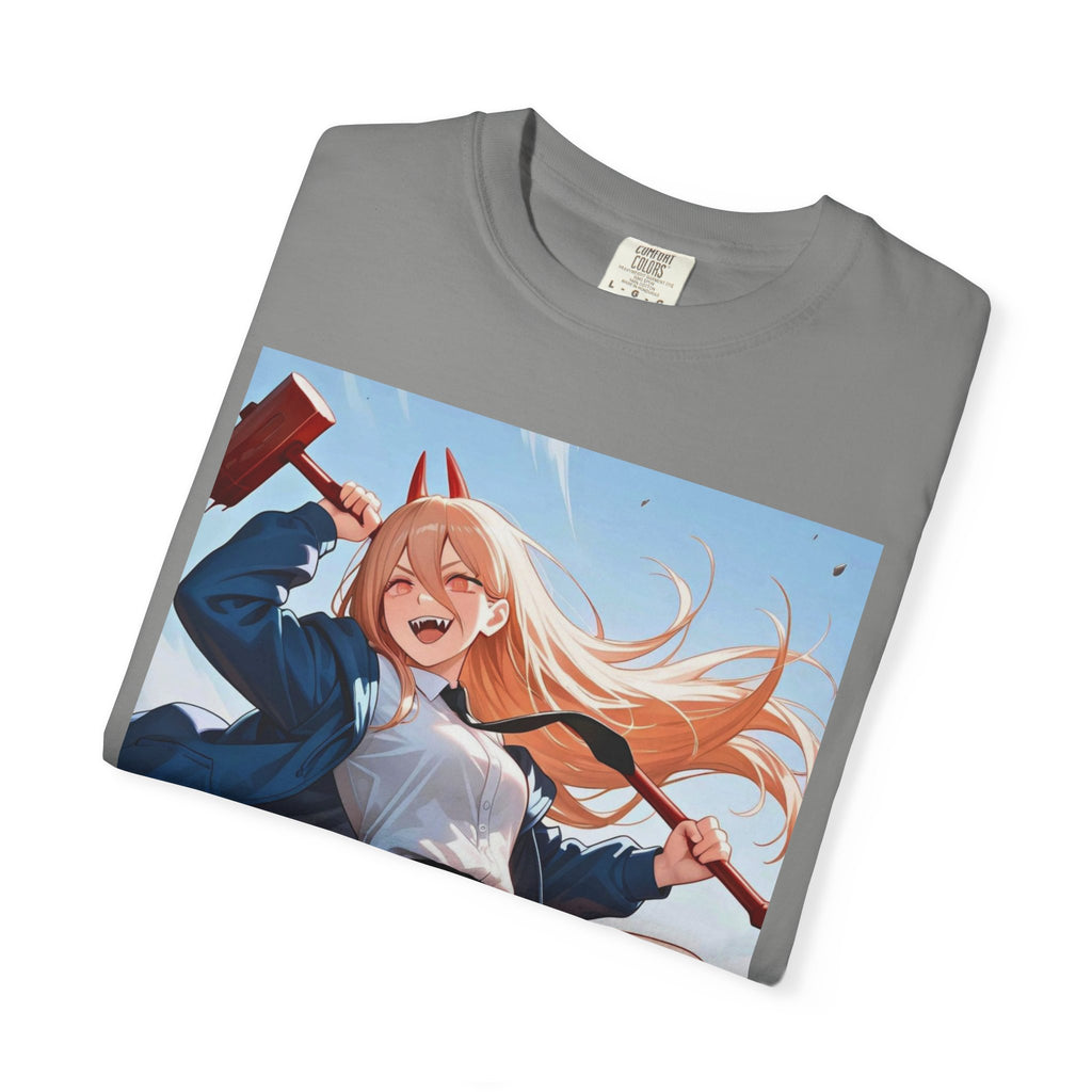 Energetic Anime T-Shirt, Vibrant Graphic Tee, Unisex Casual Wear, Gift for Fans, Fun Everyday Style